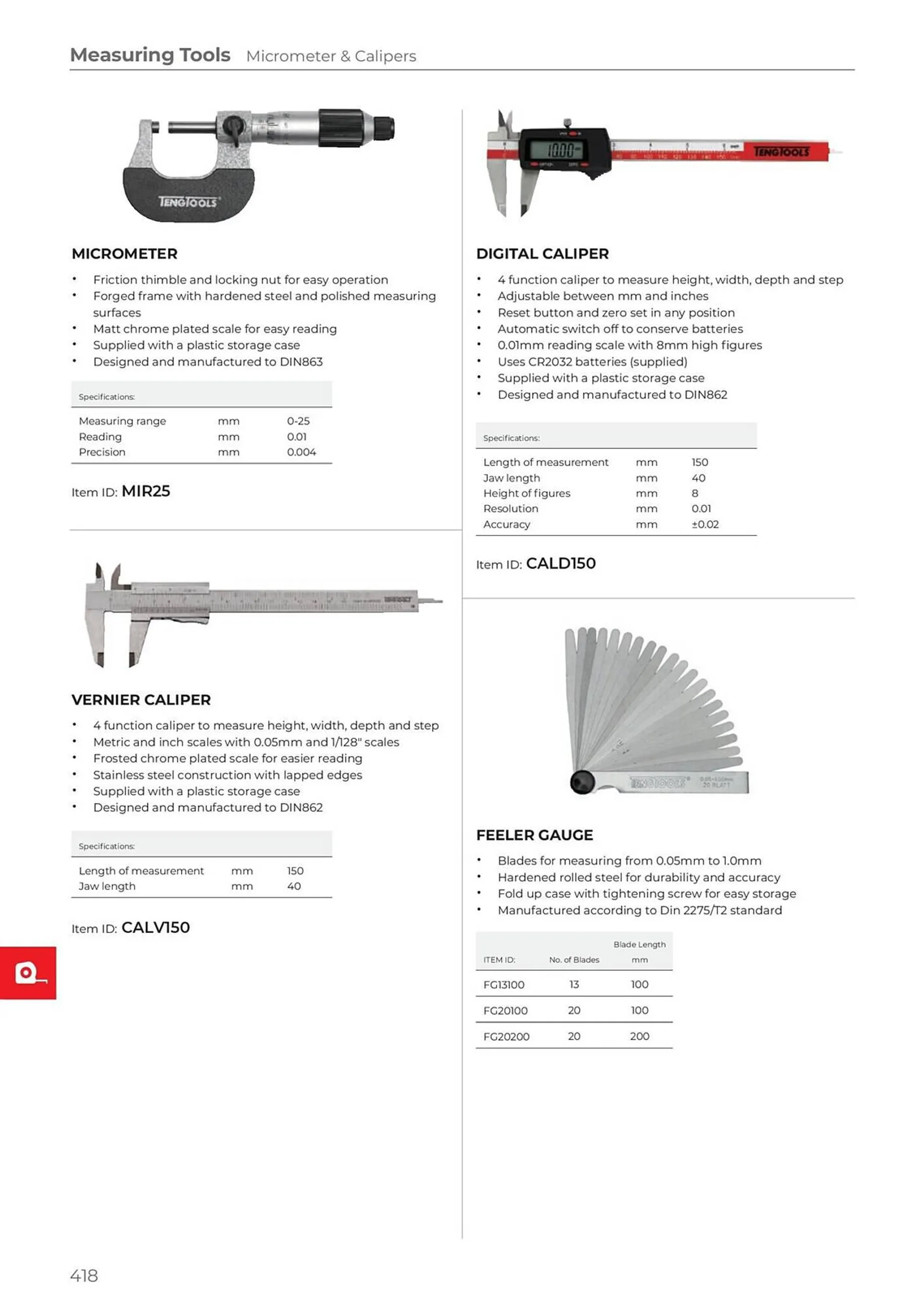 Teng Tools catalogue - Catalogue valid from 24 April to 31 December 2024 - page 419