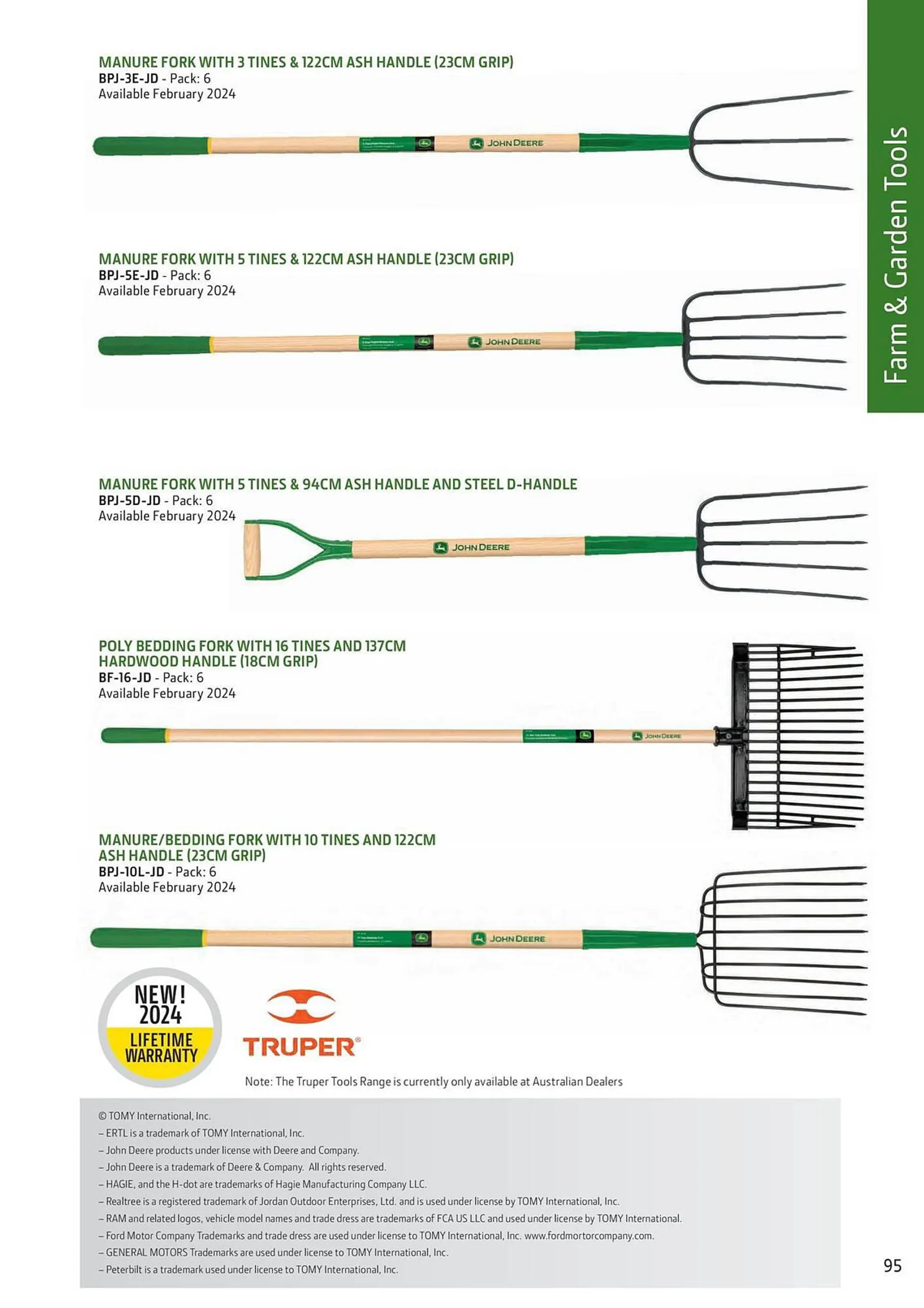 John Deere catalogue - Catalogue valid from 8 February to 31 December 2024 - page 95