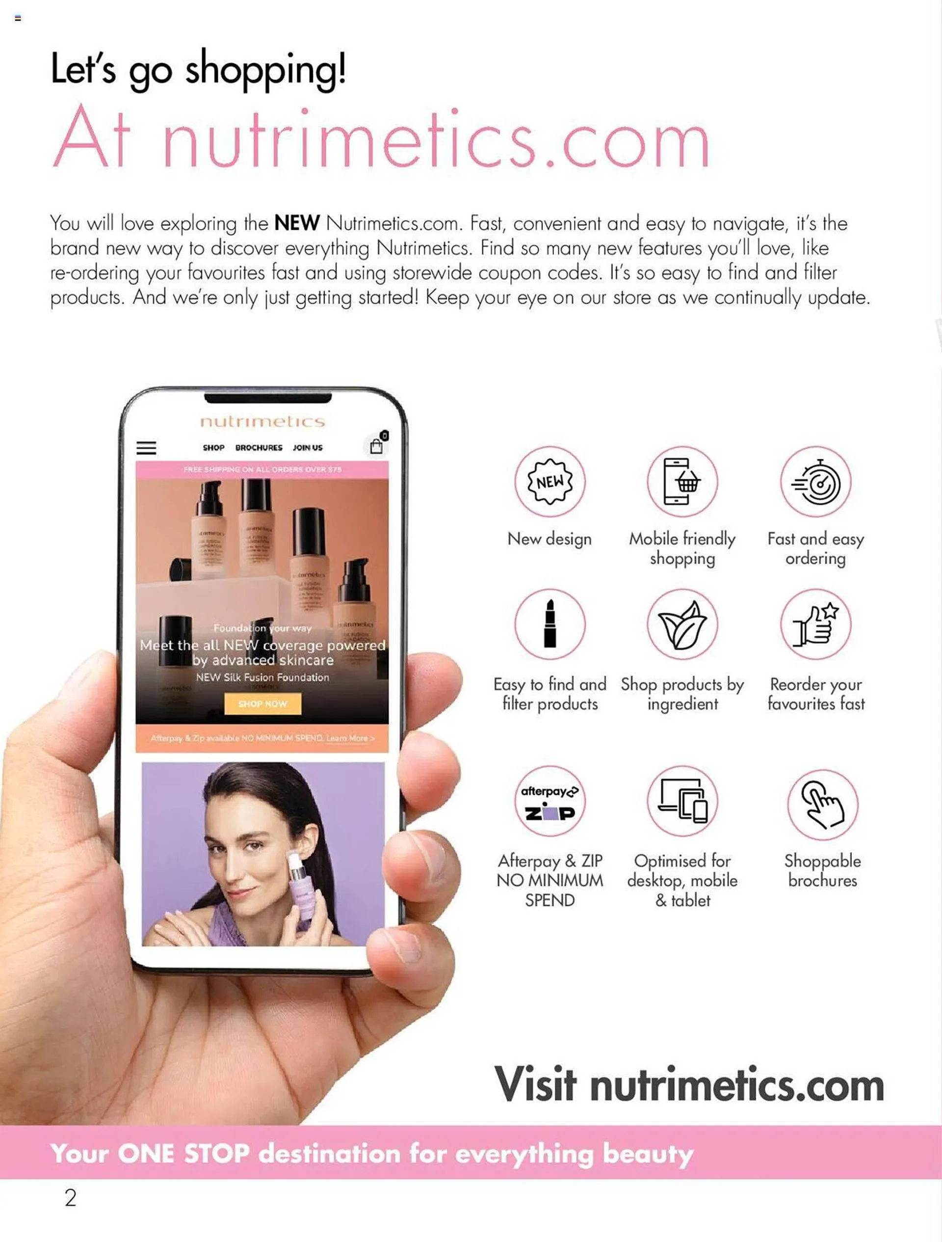 Nutrimetics catalogue - Catalogue valid from 1 January to 31 March 2024 - page 2