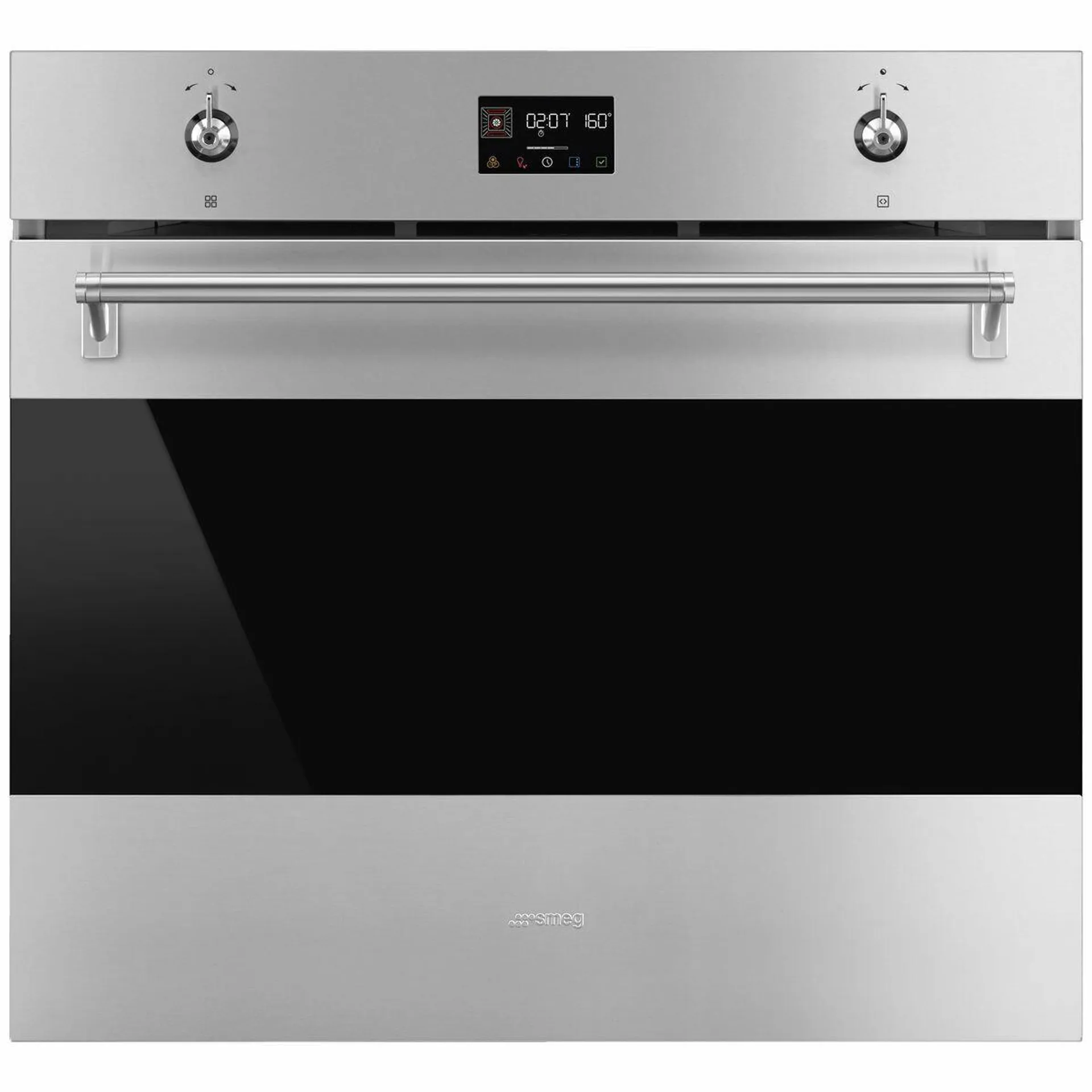 Smeg 76cm Classic Pyrolytic Oven with Single Point Probe SOPA3302TPX