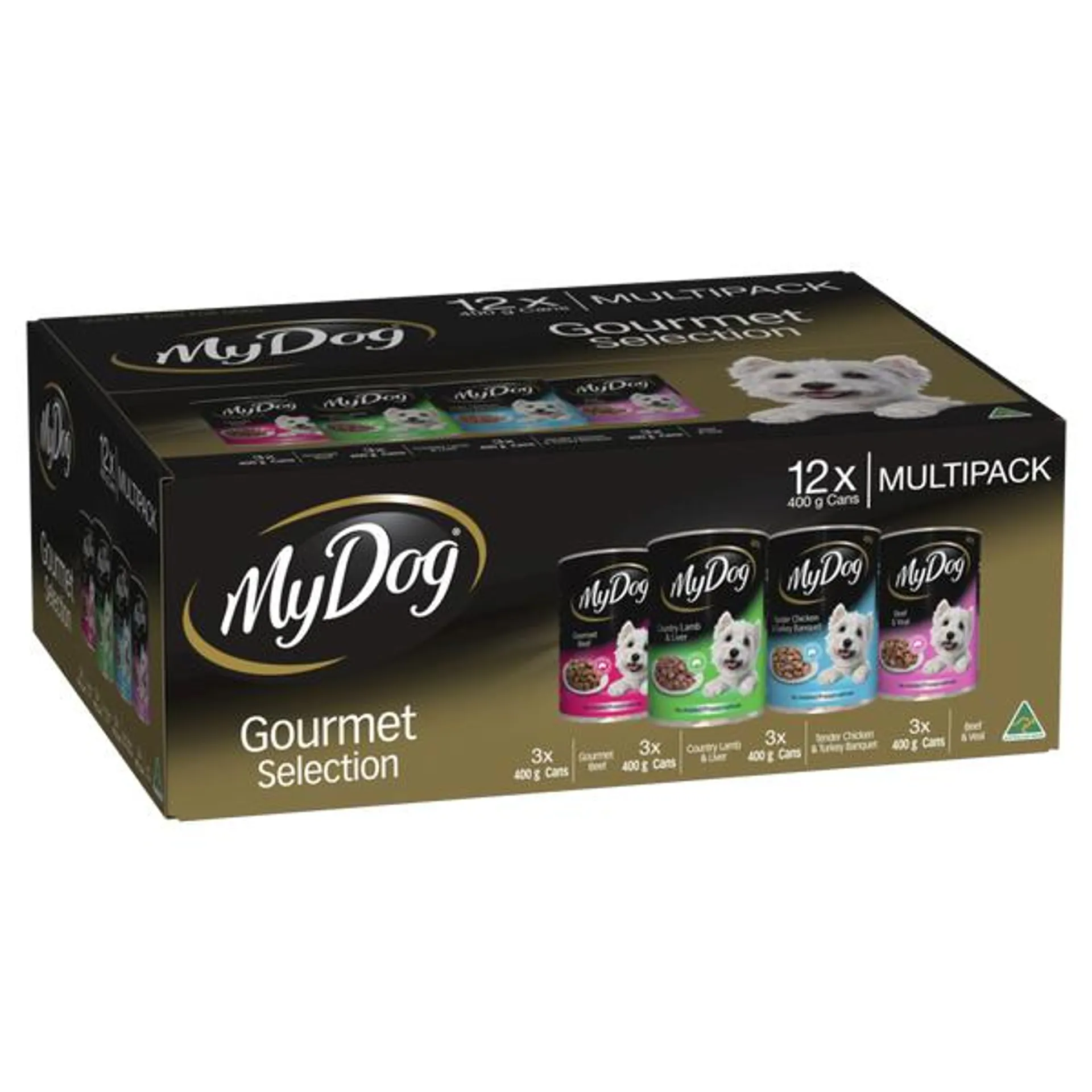 My Dog - Gourmet Selection Dog Wet Food (12pk x 400g)