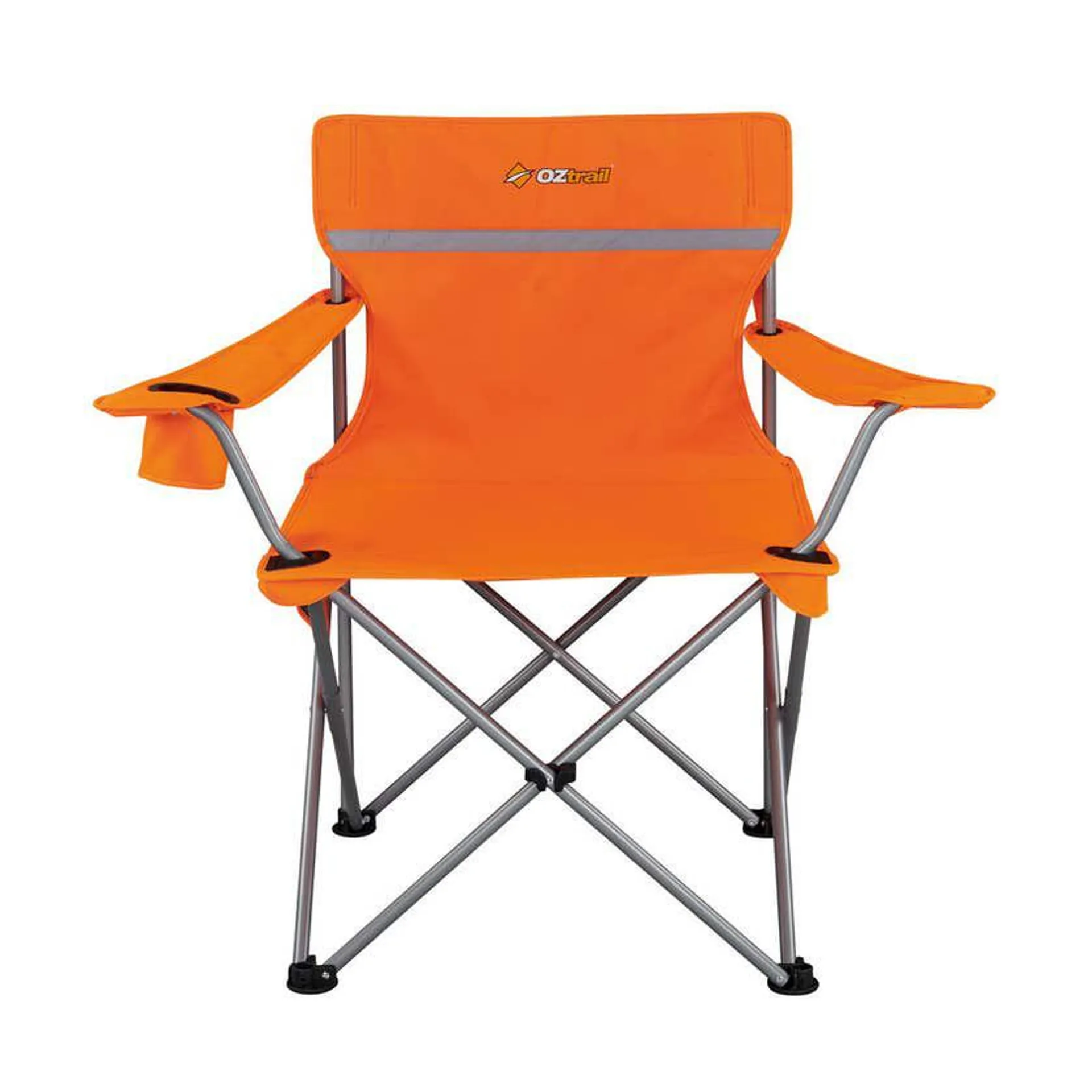 Oztrail Jumbo Camp Chair High Visibility Orange