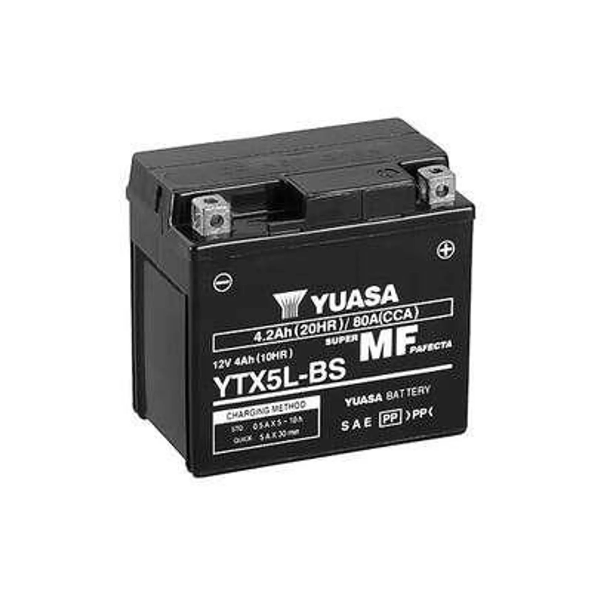YTX5L-BSY Yuasa Motorcycle Battery