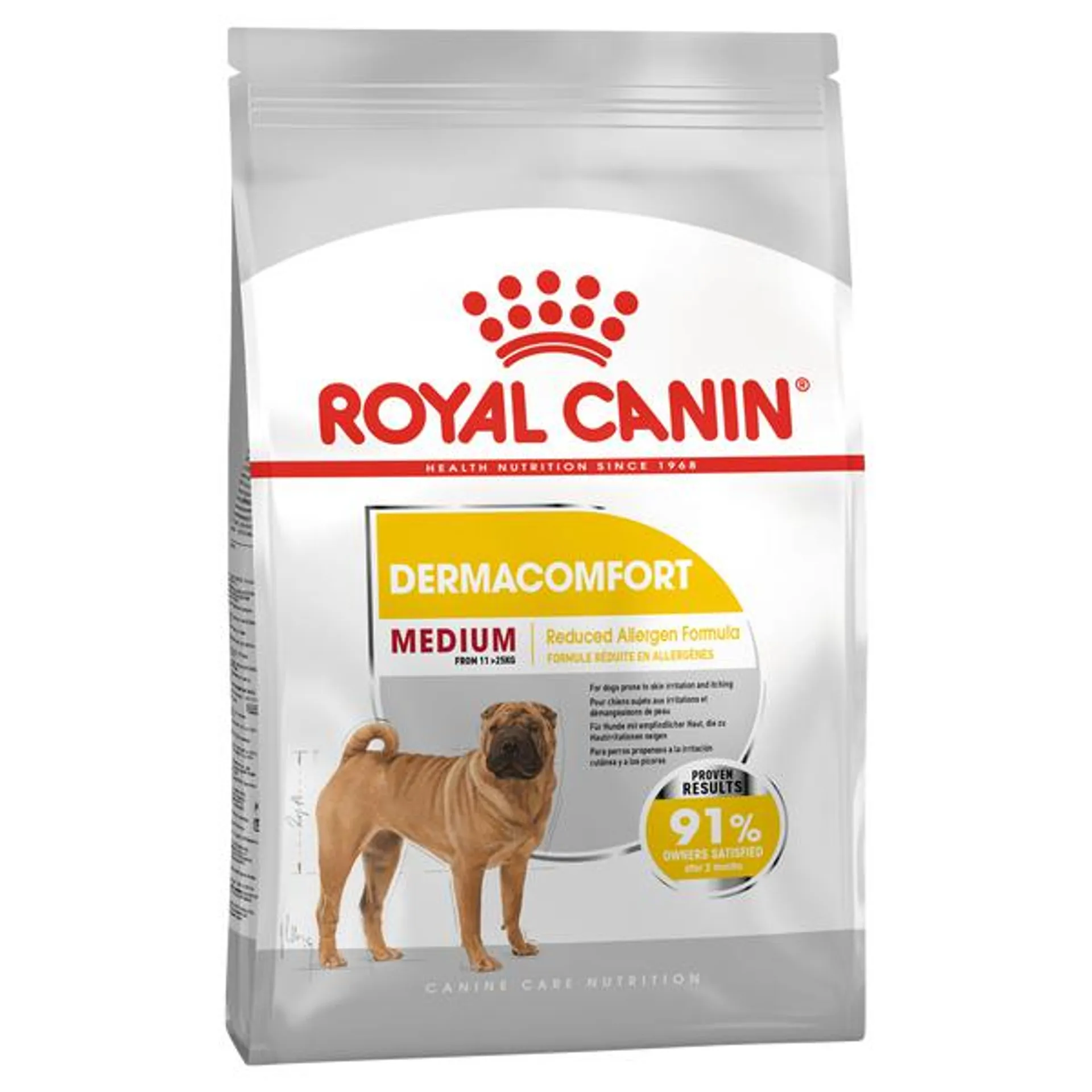 Royal Canin - Medium Adult Dermacomfort Dog Dry Food (3kg)