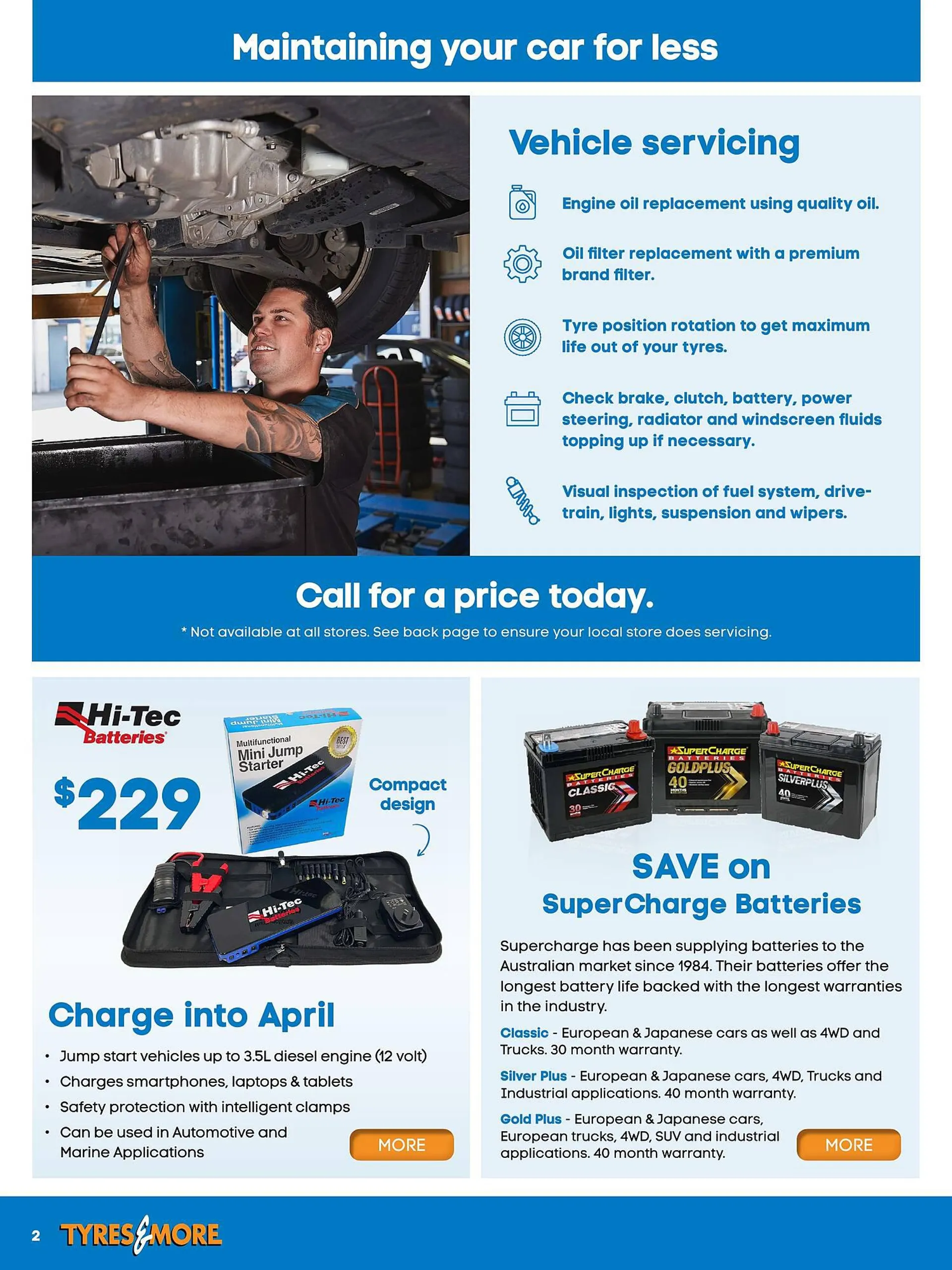Tyres & More catalogue - Catalogue valid from 1 April to 30 April 2024 - page 2