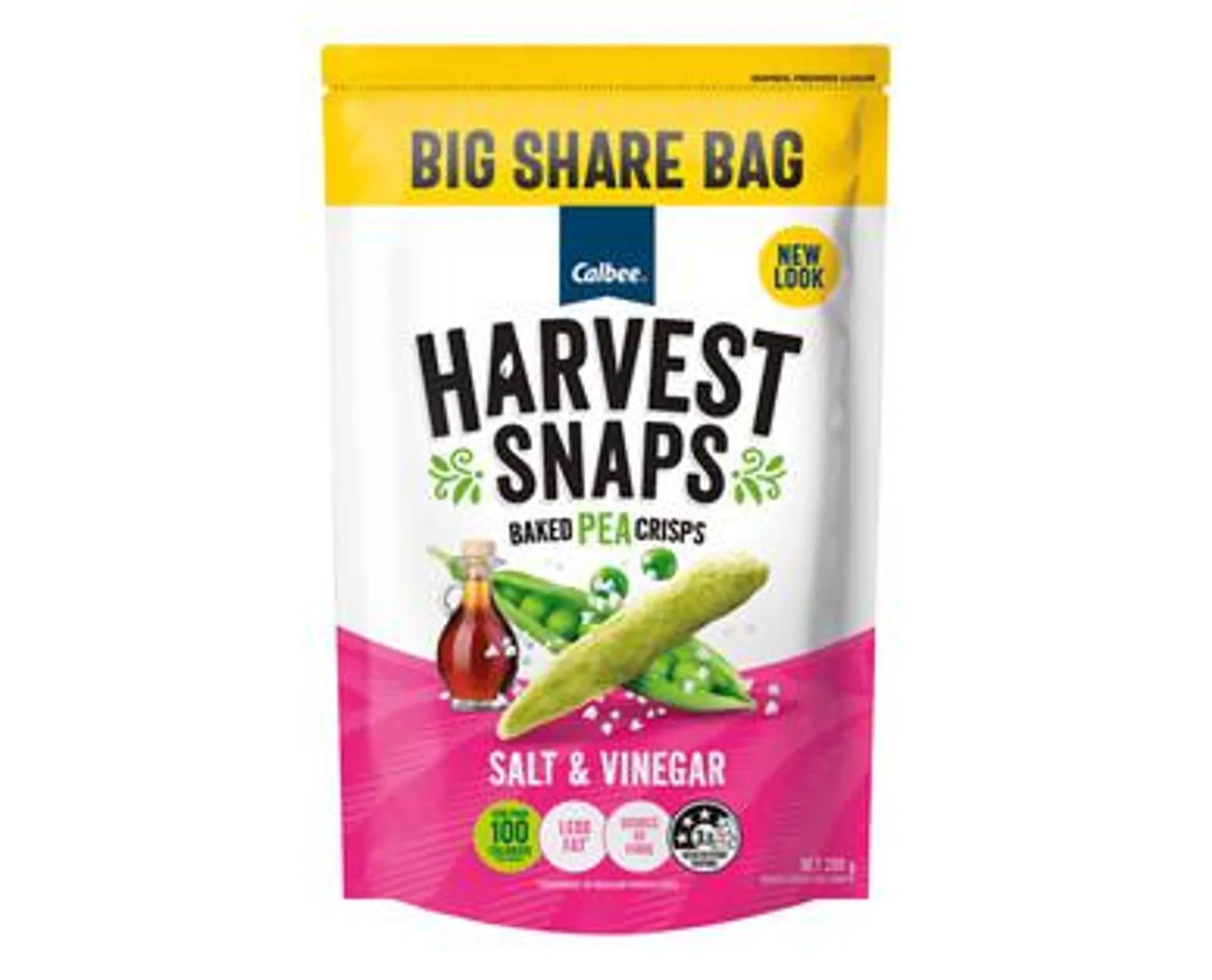 Harvest Snaps Salt & Vinegar 200g