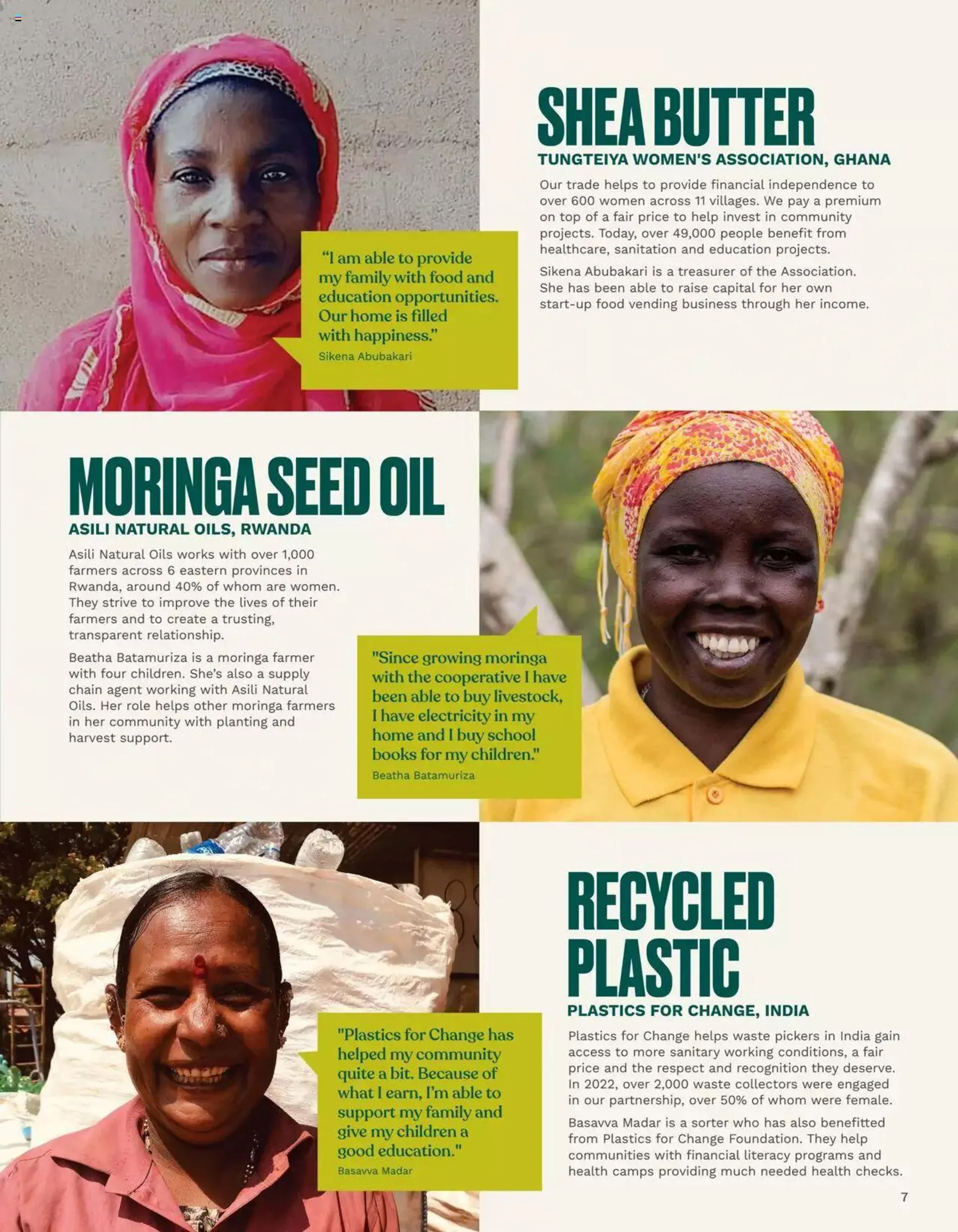 The Body Shop Catalogue Changemaking Beauty - Catalogue valid from 15 February to 31 December 2023 - page 7