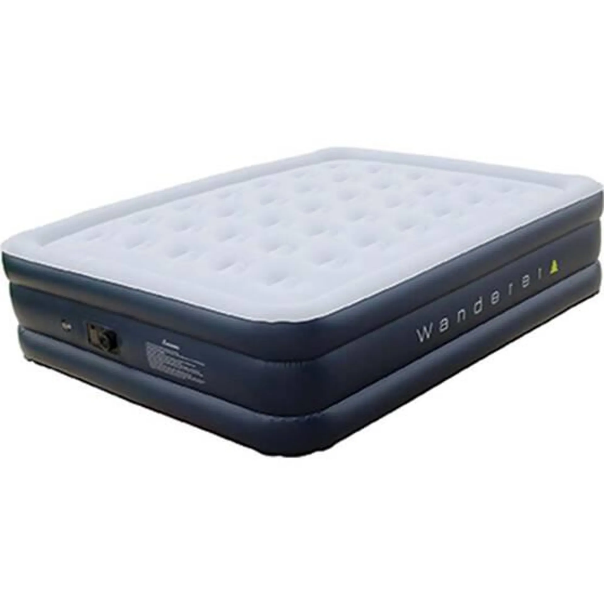 Wanderer Premium Double High Queen Air Bed with 240V Pump