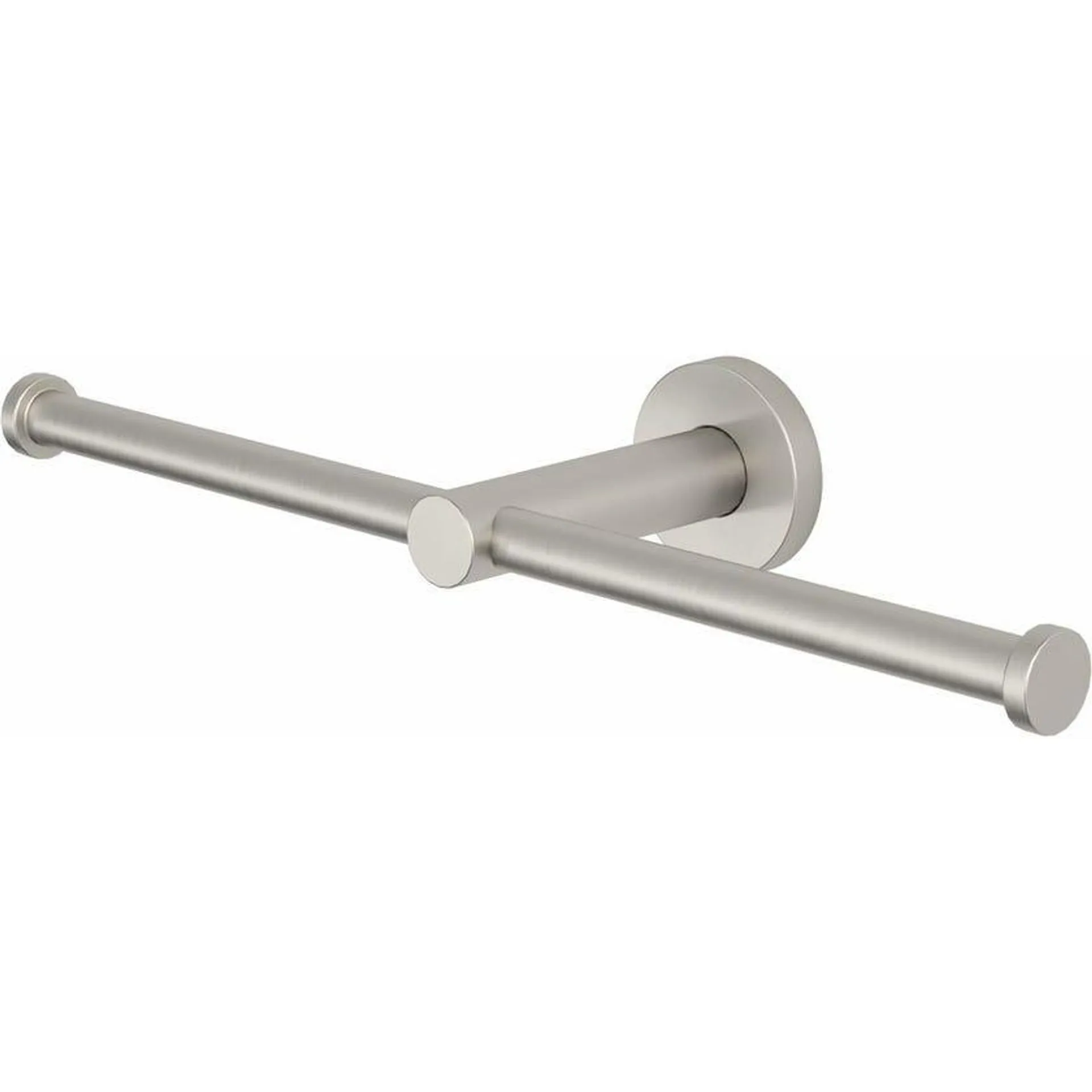 Caroma 0961BN Virtu Circit Brushed Nickel Double Toilet Roll Holder