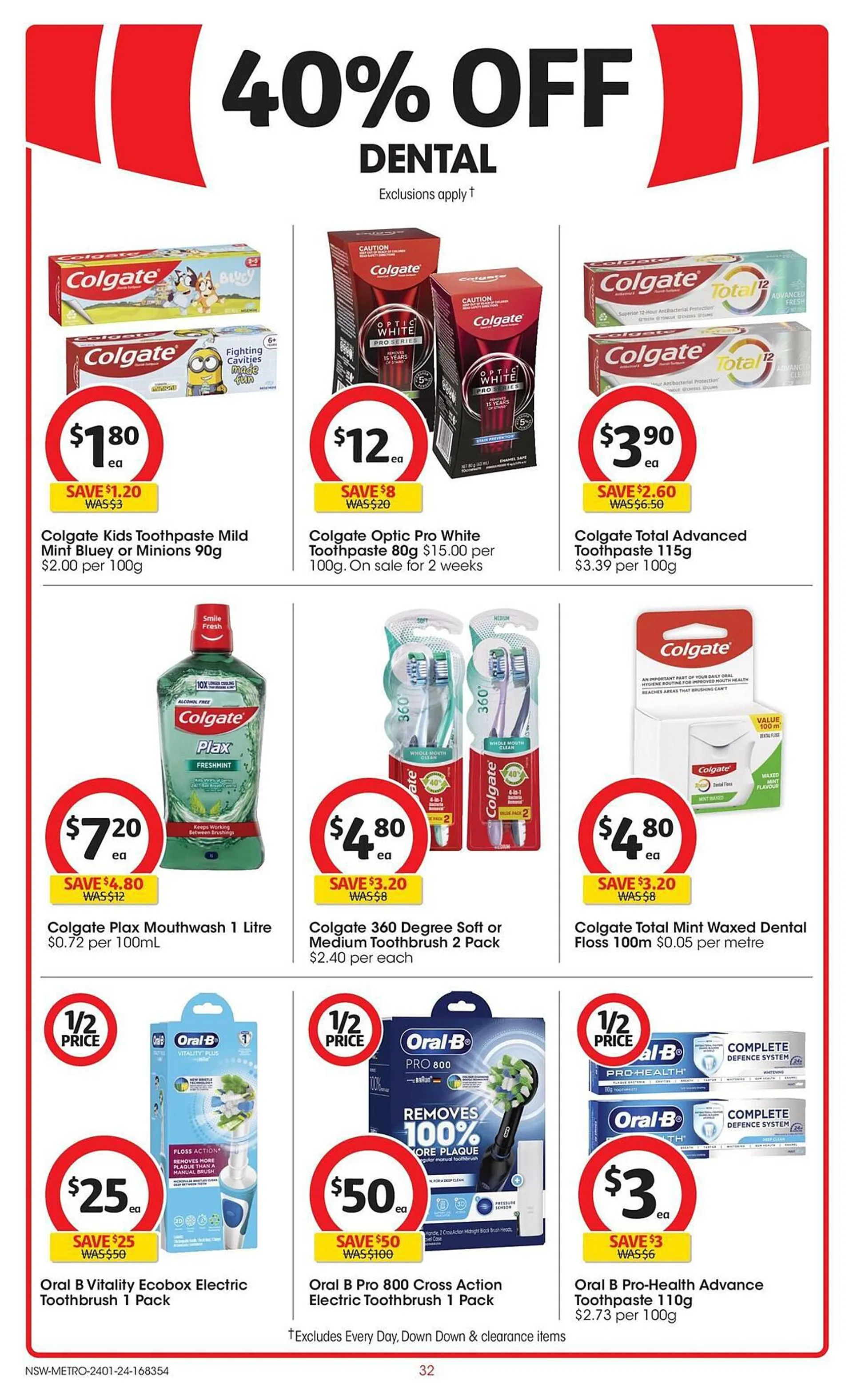 Coles catalogue - Catalogue valid from 24 January to 30 January 2024 - page 32