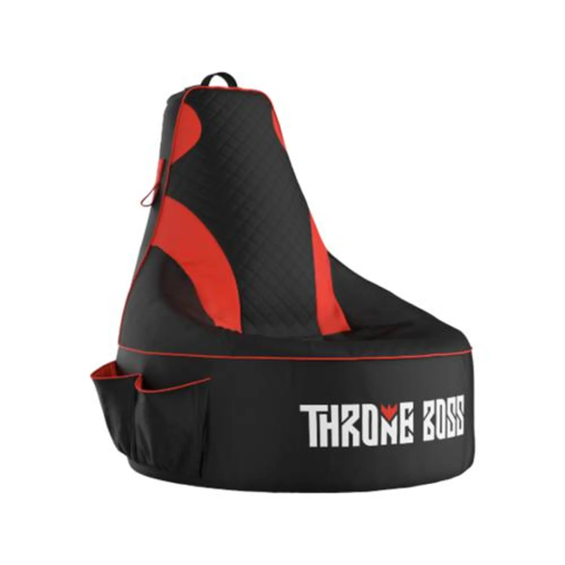 Throne Boss Child Red Gaming Bean Bag Chair