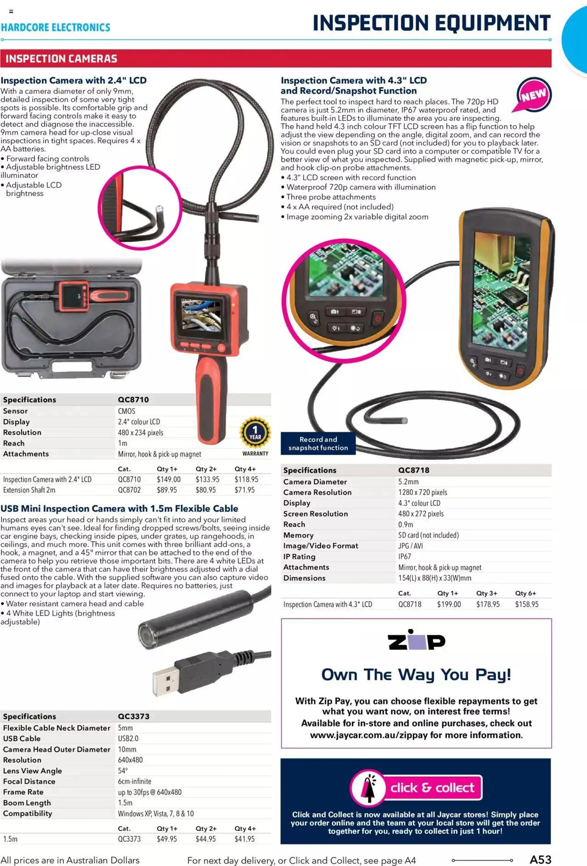 Jaycar Engineering And Scientific Catalogue Back - Catalogue valid from 27 October to 31 January 2024 - page 53