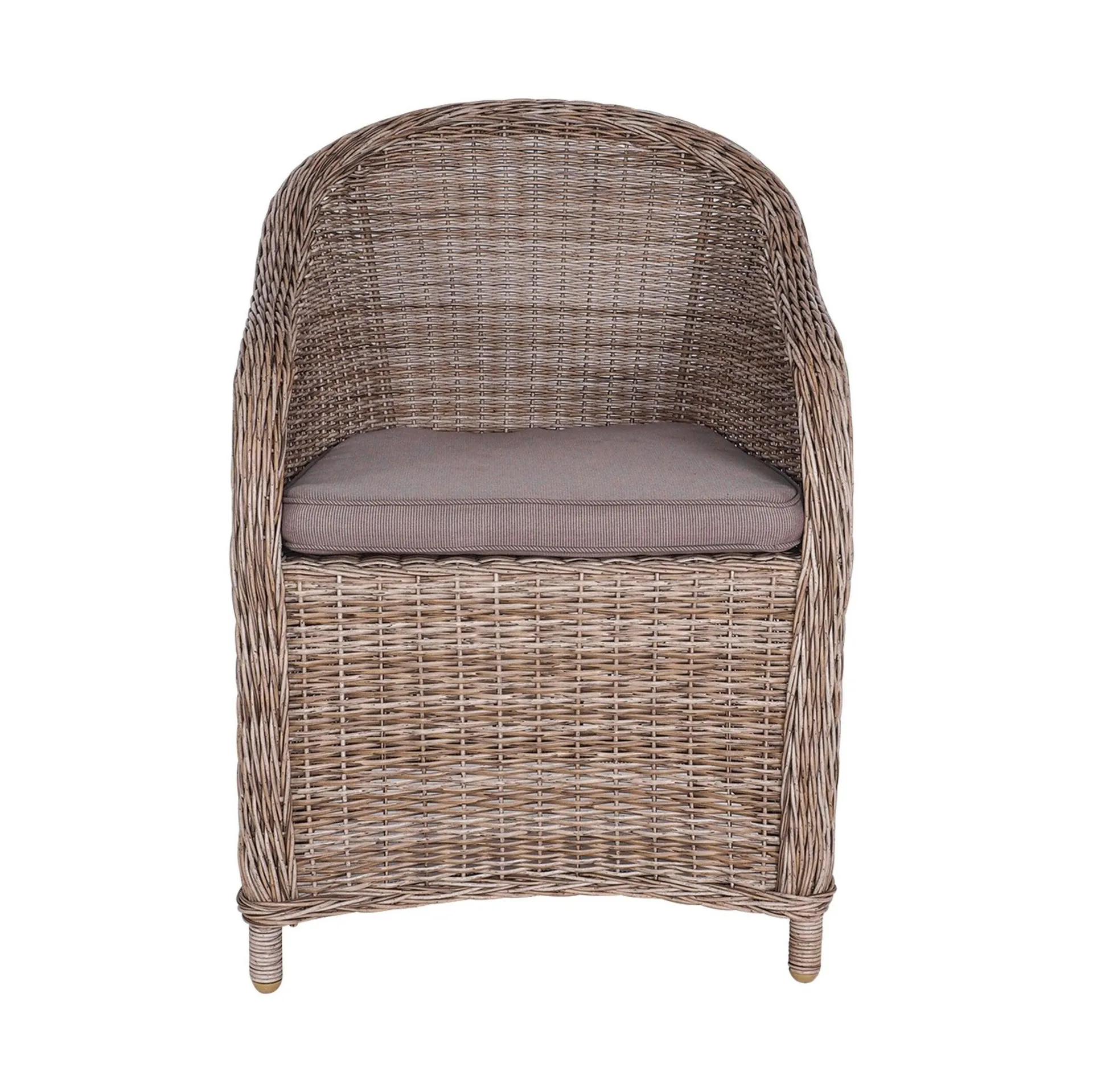 Verdun Dining Chair With Cushion Natural