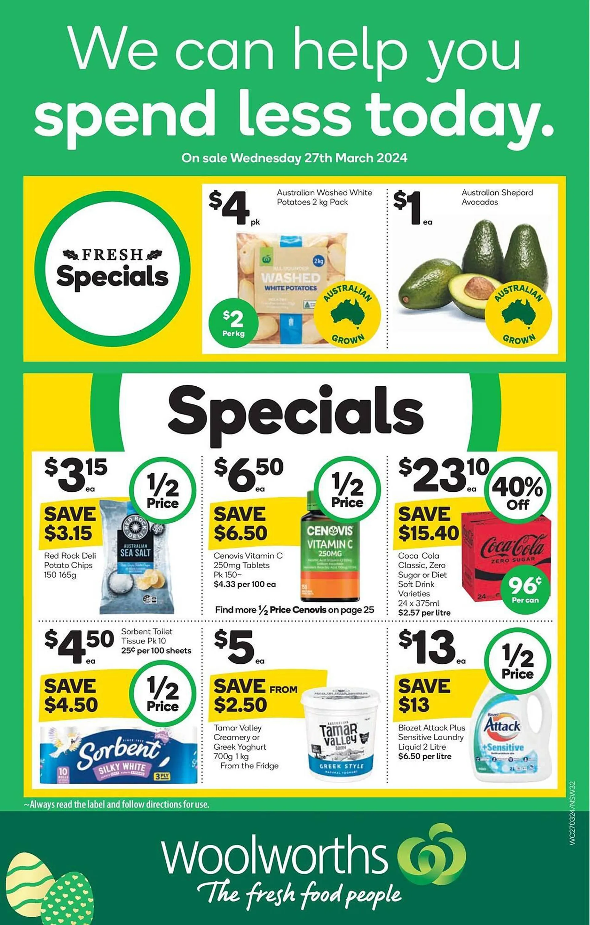 Woolworths catalogue - Catalogue valid from 27 March to 2 April 2024 - page 32