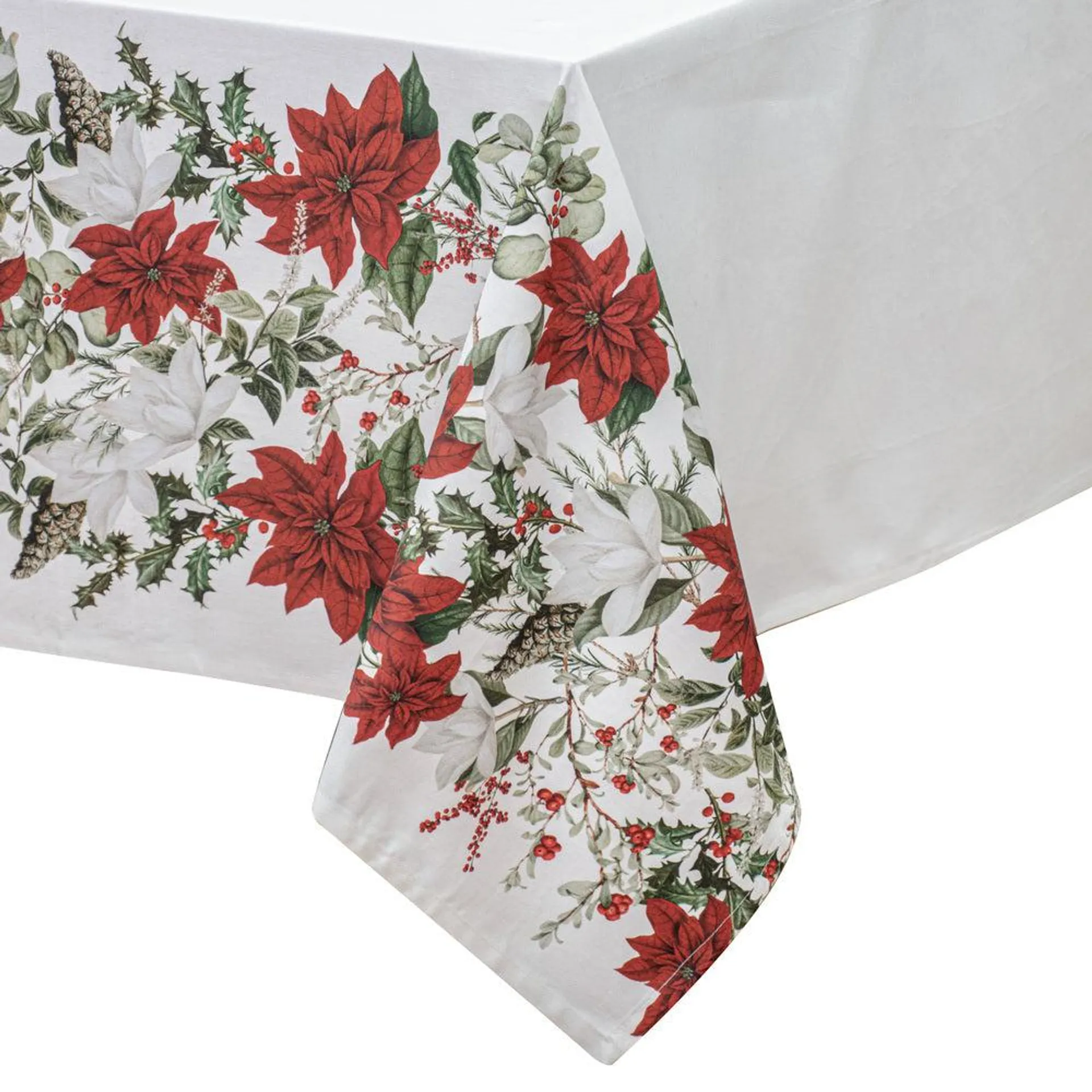 Ashdene Poinsettia Tablecloth