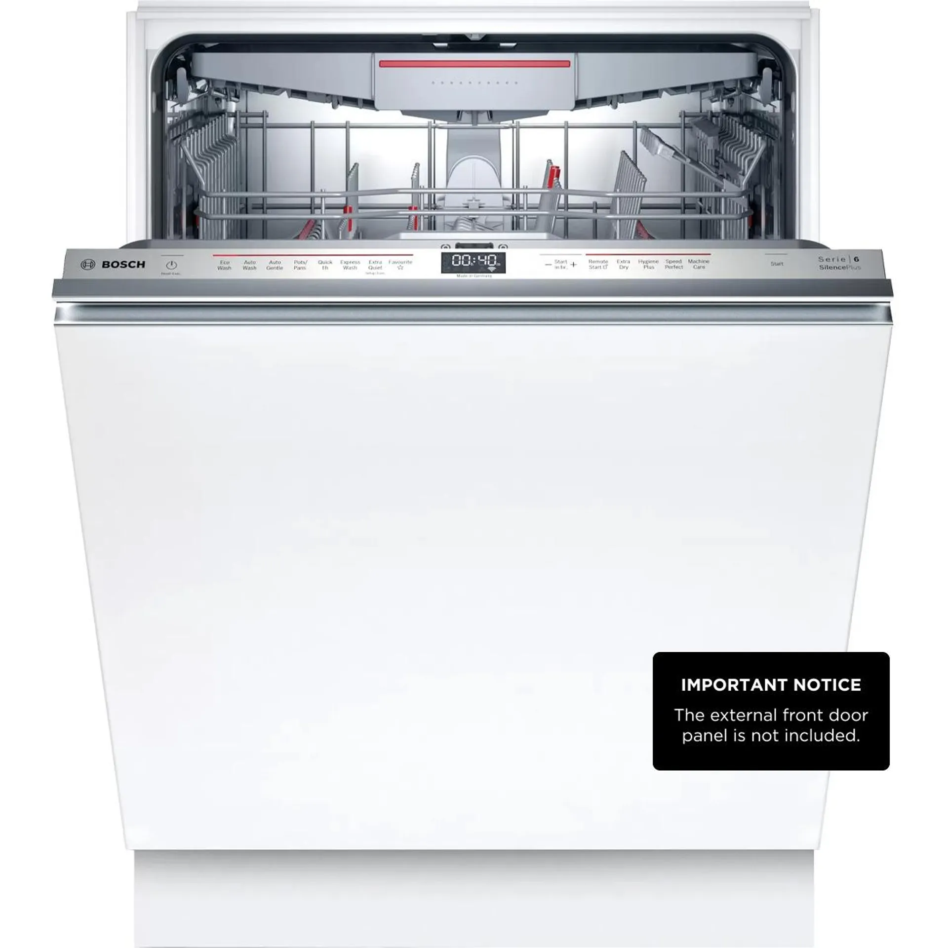 Bosch Serie 6 60cm Fully-Integrated Dishwasher SMV6HCX01A