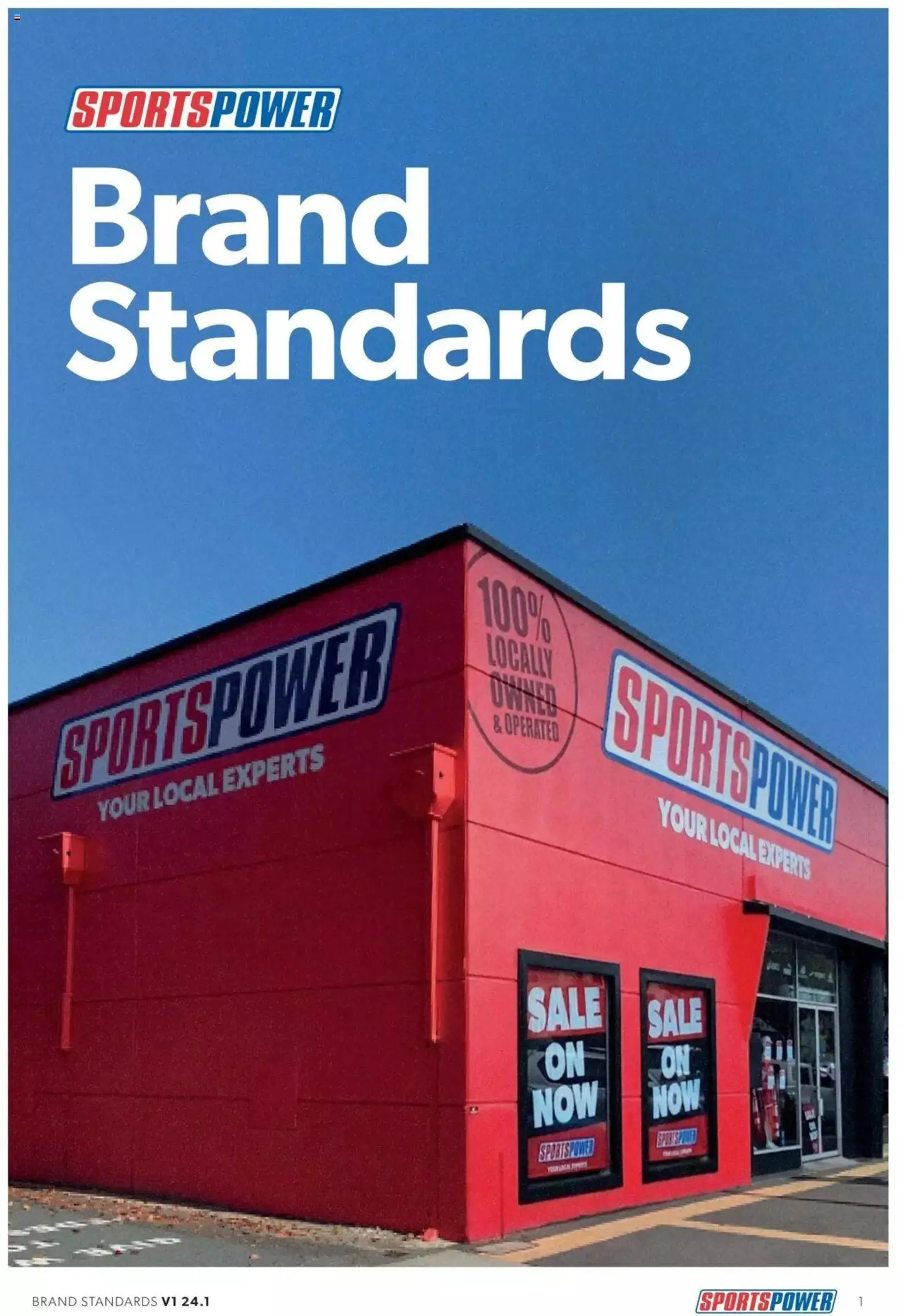Sports Power Brand Standards - Catalogue valid from 23 February to 12 March 2024 - page 1