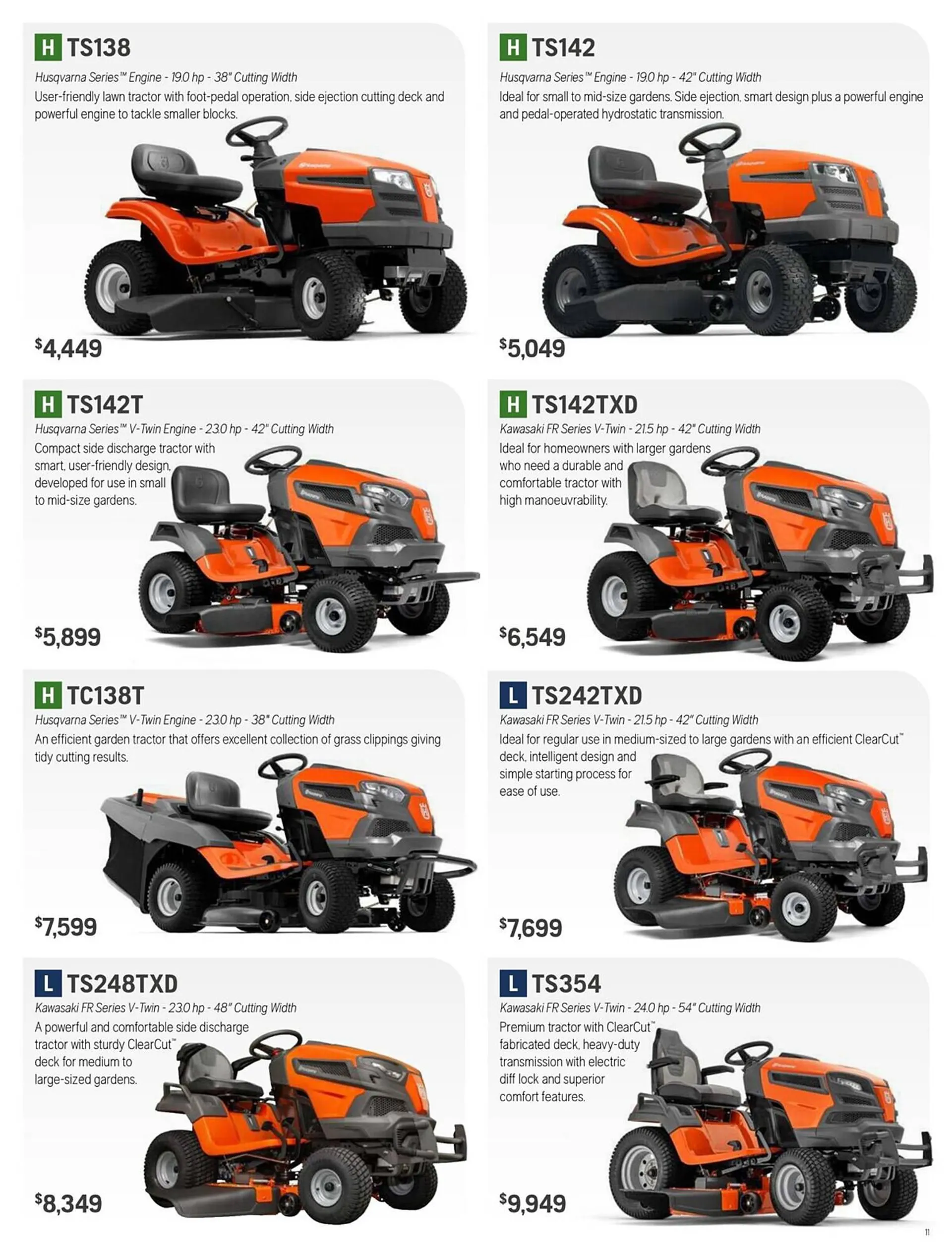 Husqvarna Catalogue - Catalogue valid from 1 April to 13 August 2023 - page 11