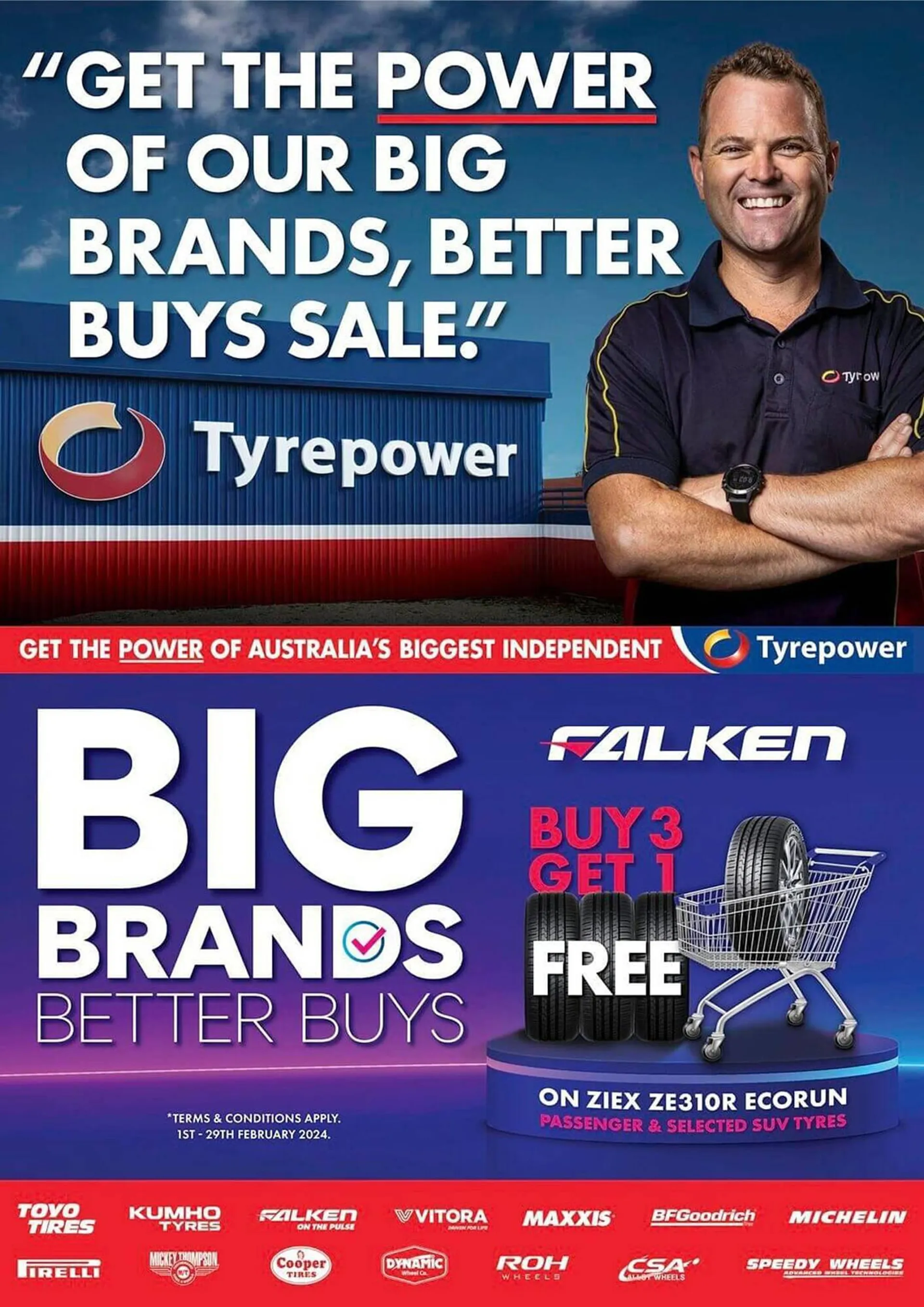 Tyrepower catalogue - Catalogue valid from 1 February to 29 February 2024 - page 