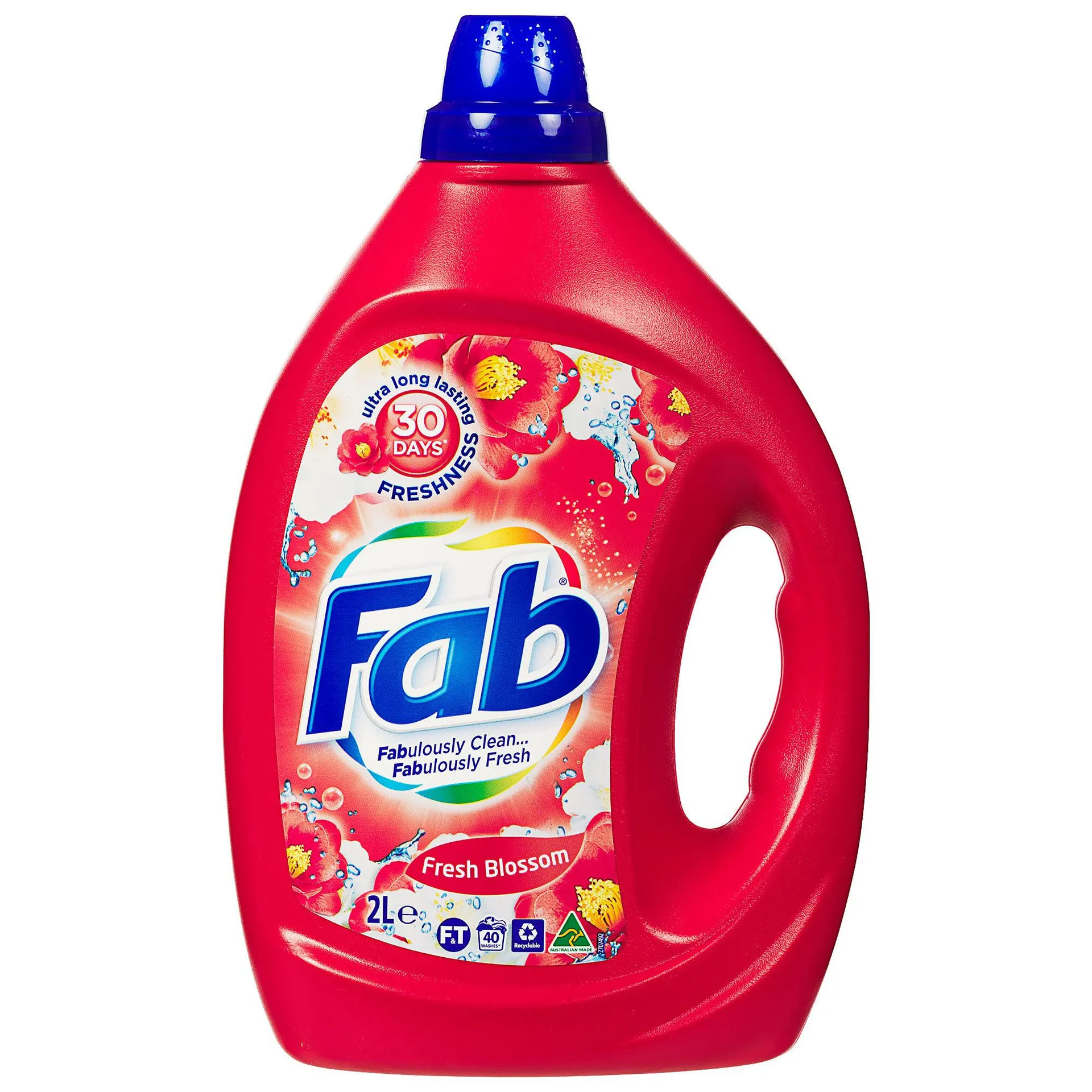 Fab Laundry Liquid Fresh Blossom 2L