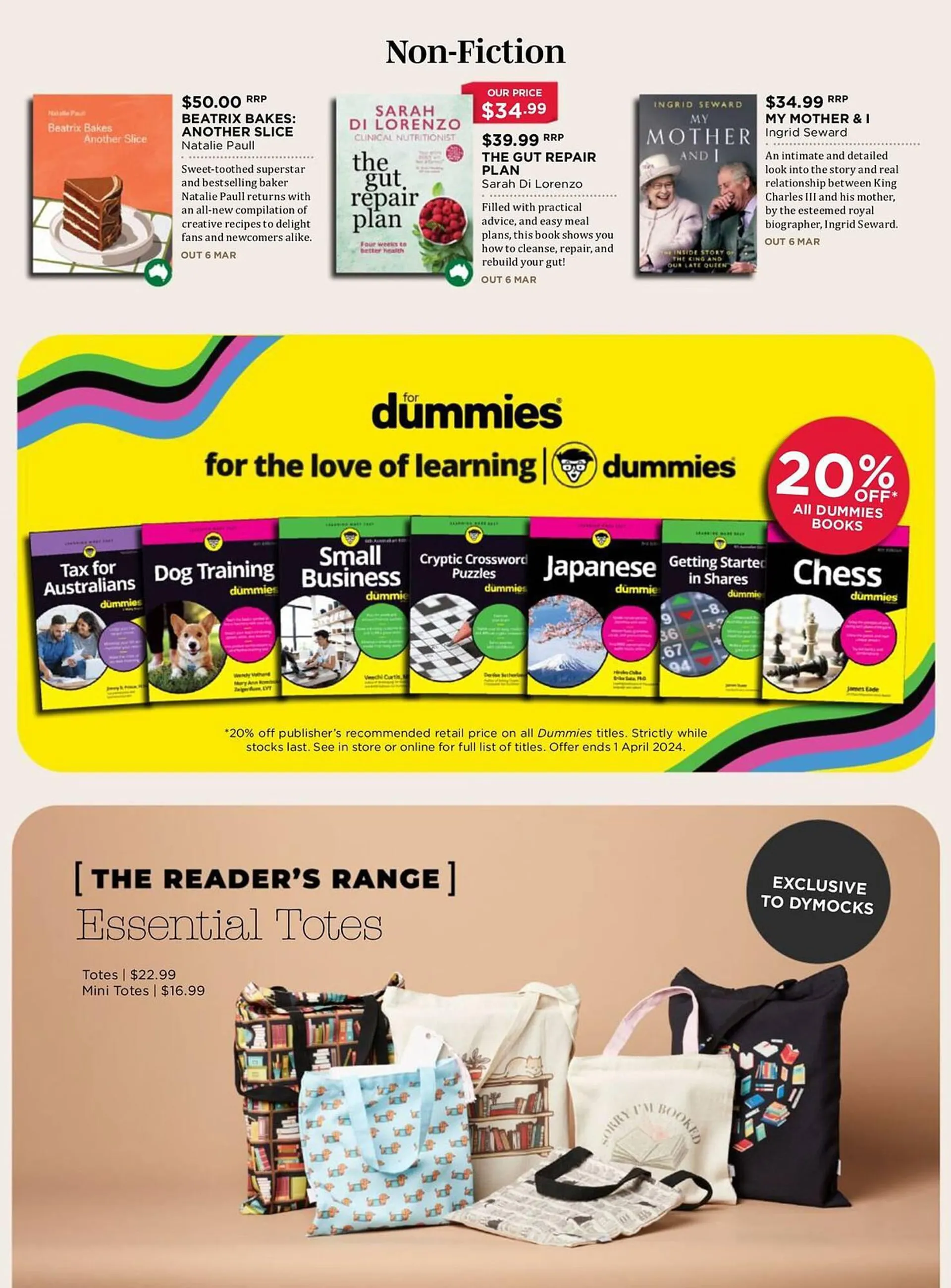 Dymocks catalogue - Catalogue valid from 29 February to 1 April 2024 - page 3