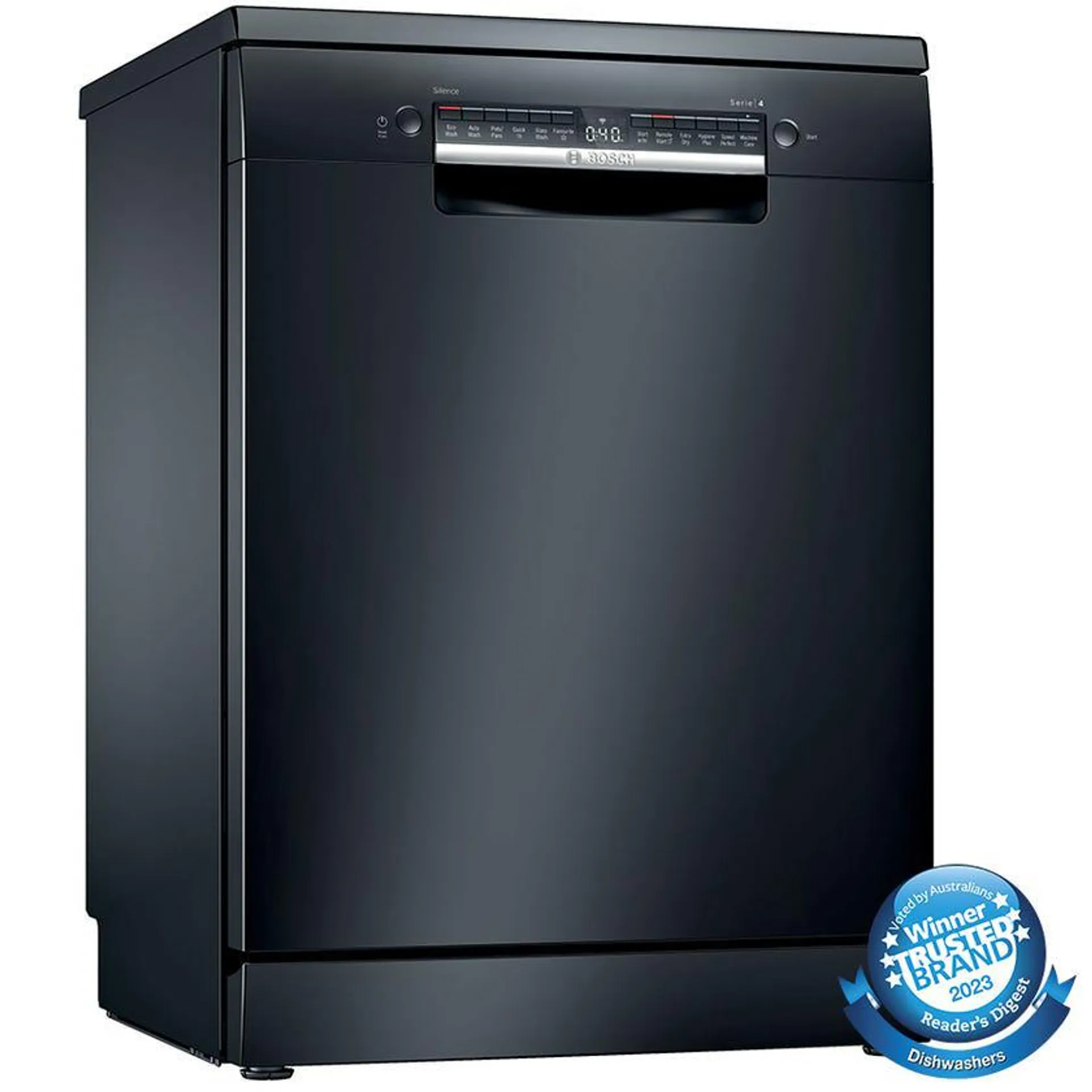 Bosch SMS4HVB01A Serie 4 Black Freestanding Dishwasher