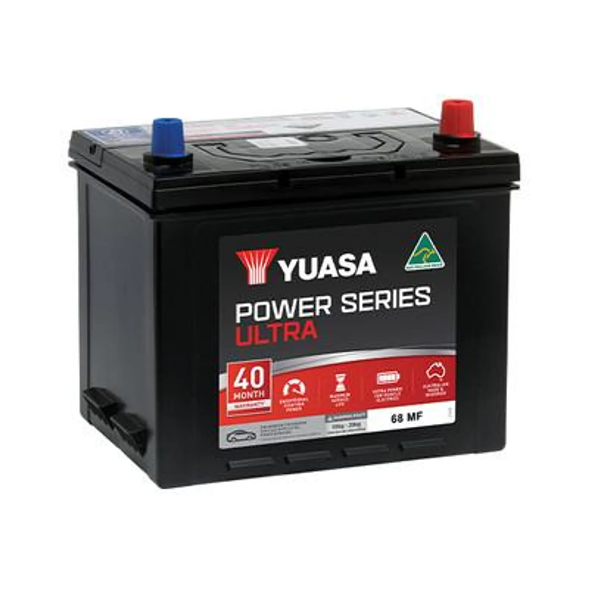 68 MF Yuasa Power Series ULTRA Auto Battery