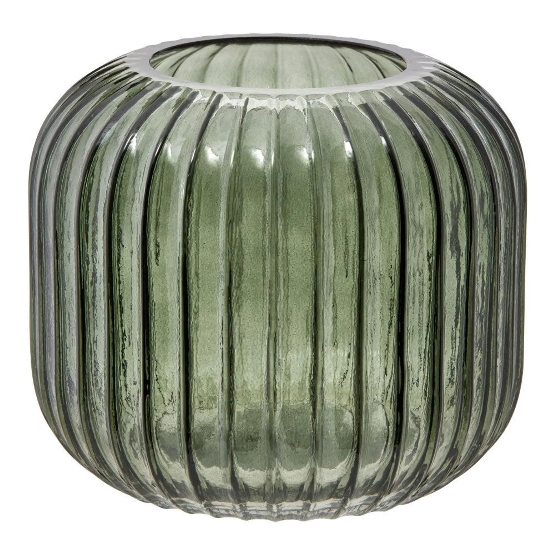 Ribbed Vase