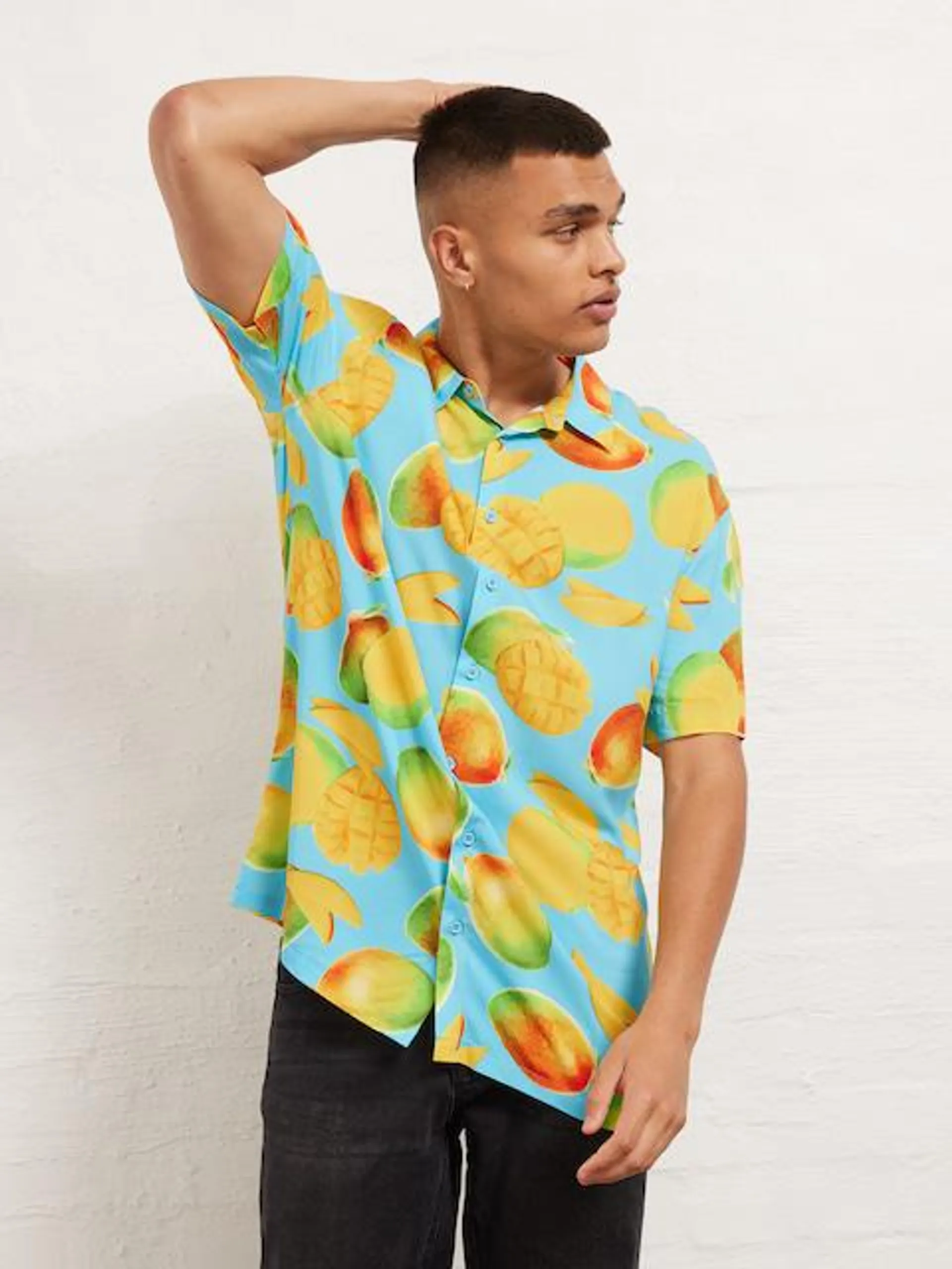 Fruit Mango Resort Shirt