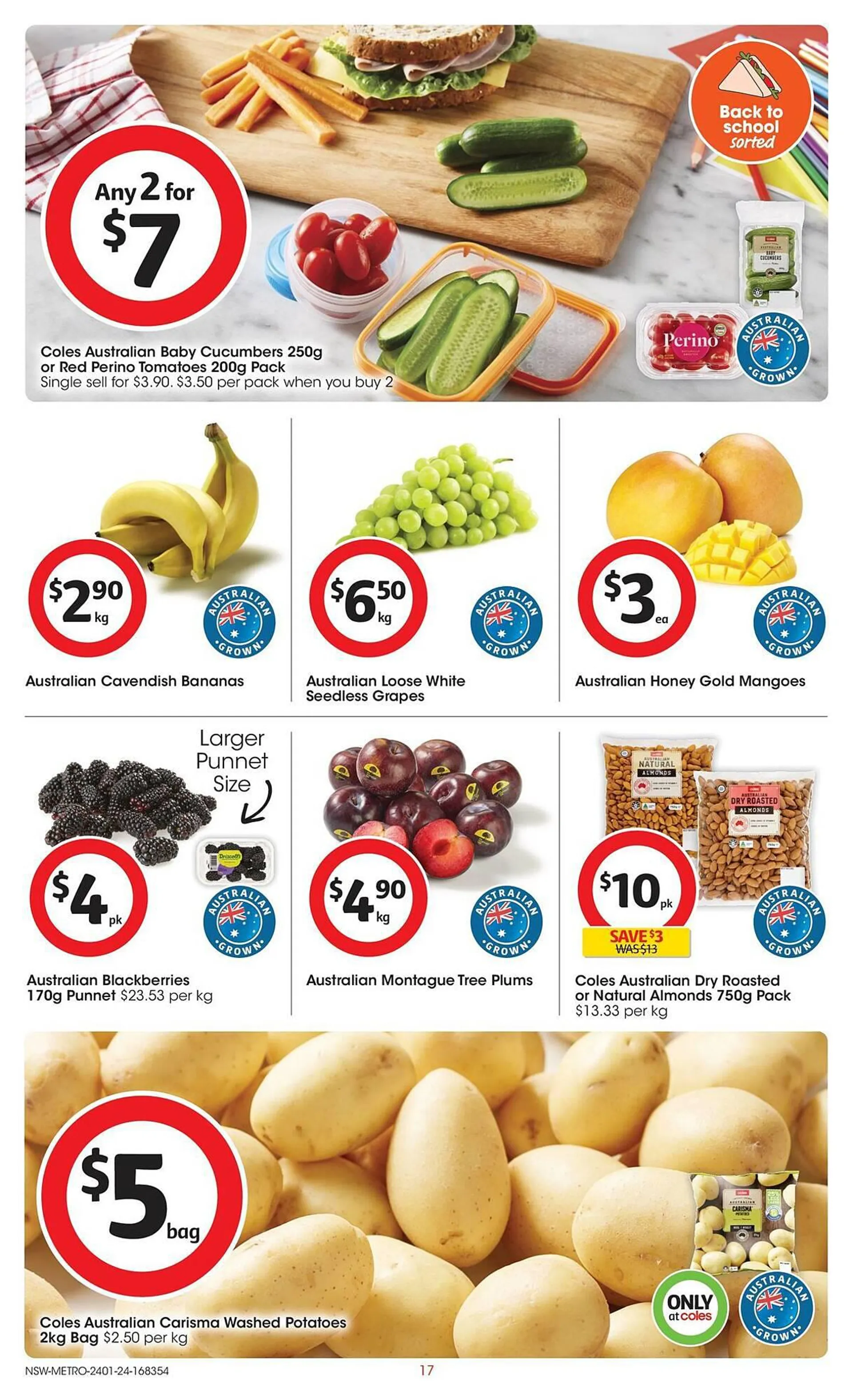 Coles catalogue - Catalogue valid from 24 January to 30 January 2024 - page 17