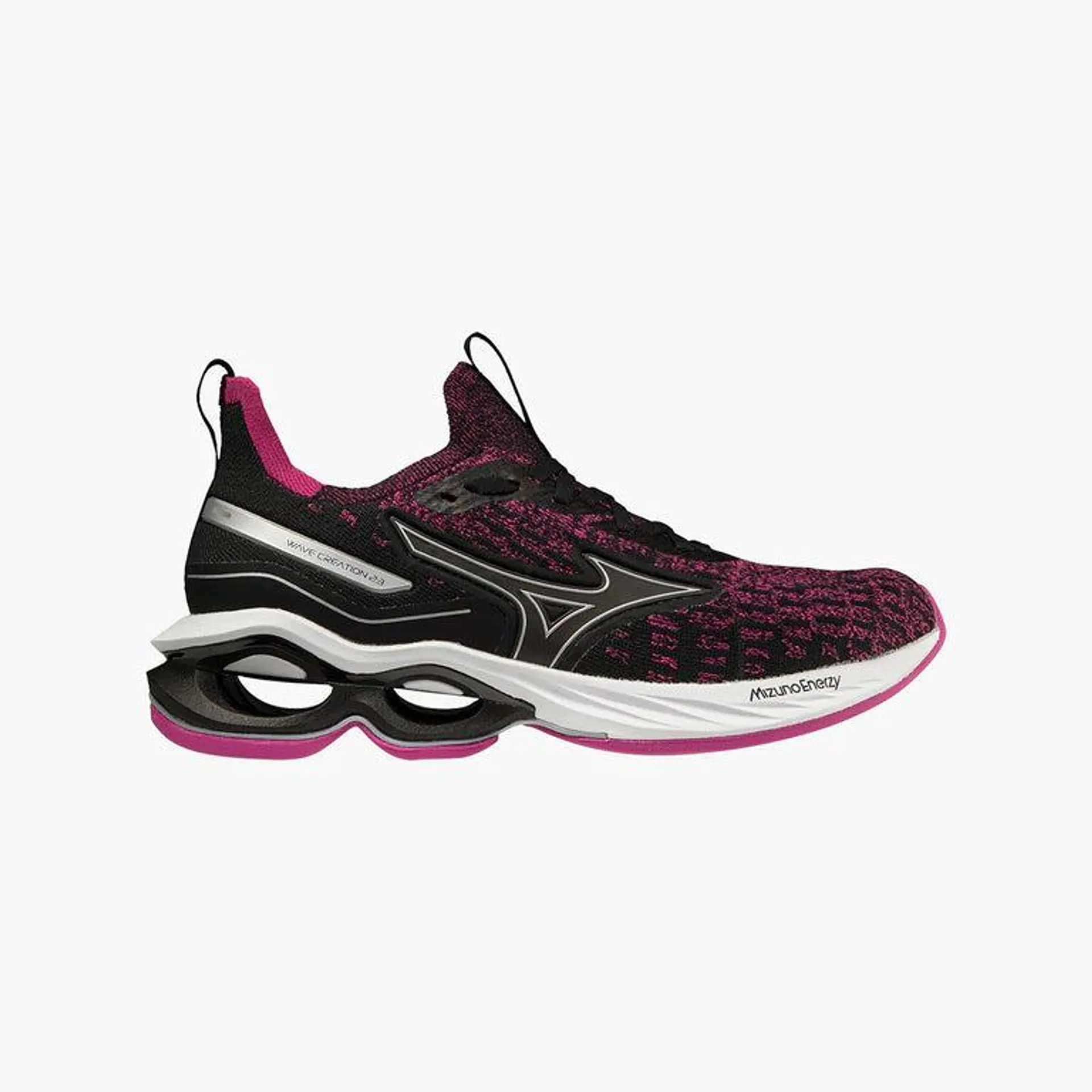 Mizuno Wave Creation Waveknit 23 - Womens - Black/Black