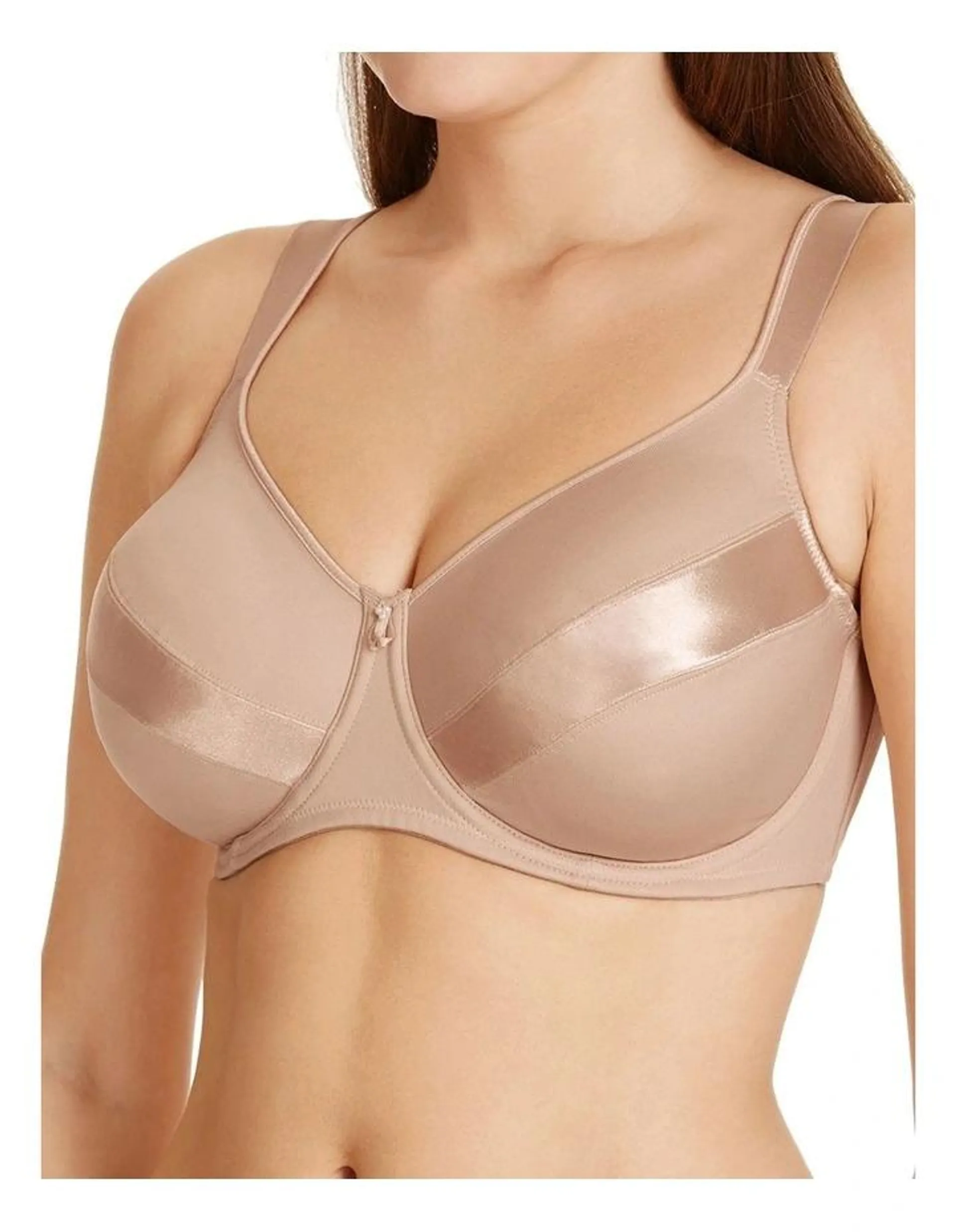 Minimiser Underwire Bra in Soft Powder