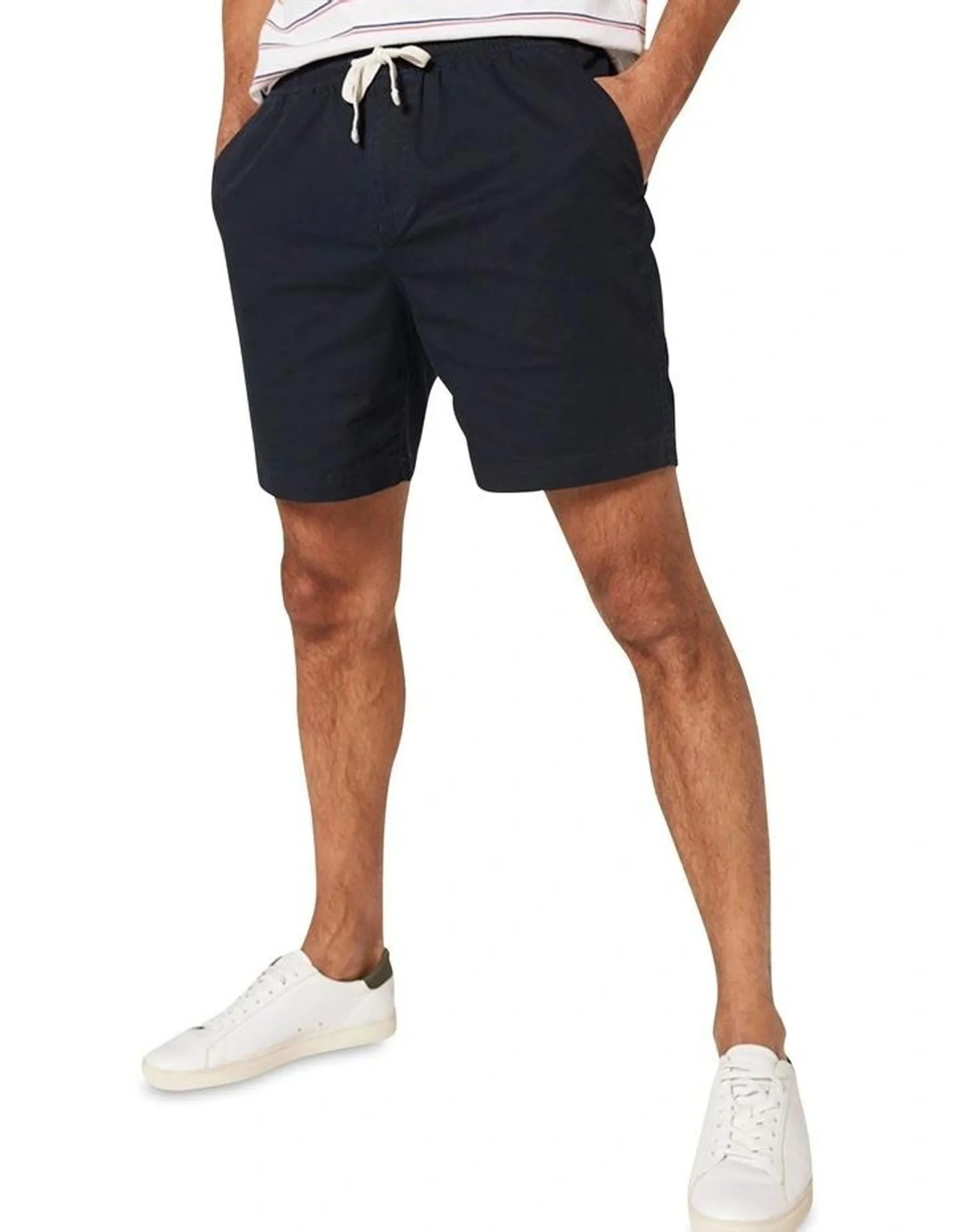 Portsea Stretch Twill Shorts Midnight