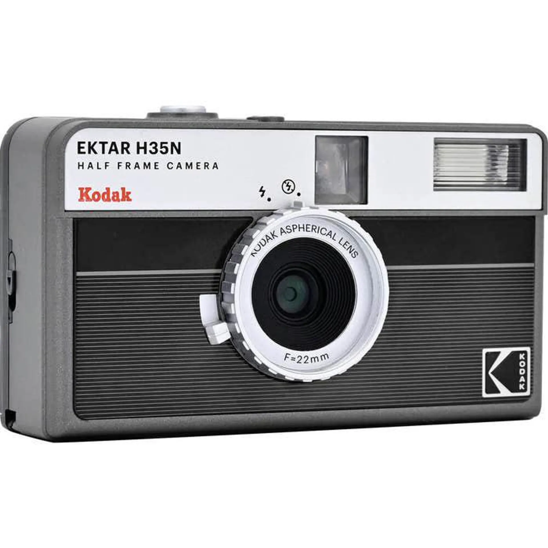 Kodak Ektar H35N Half Frame Camera - Striped Black