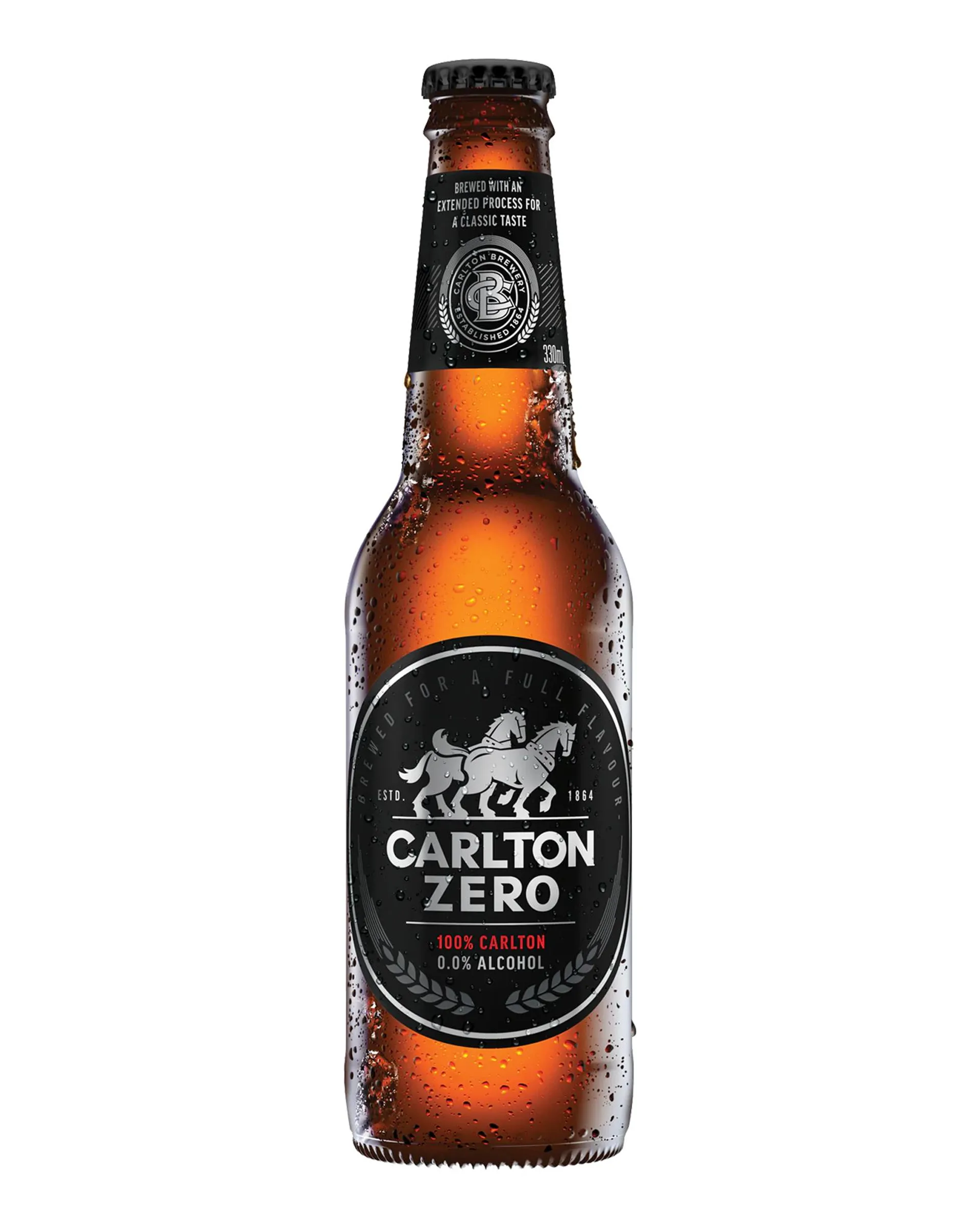 Carlton Zero Bottle 24X330ML