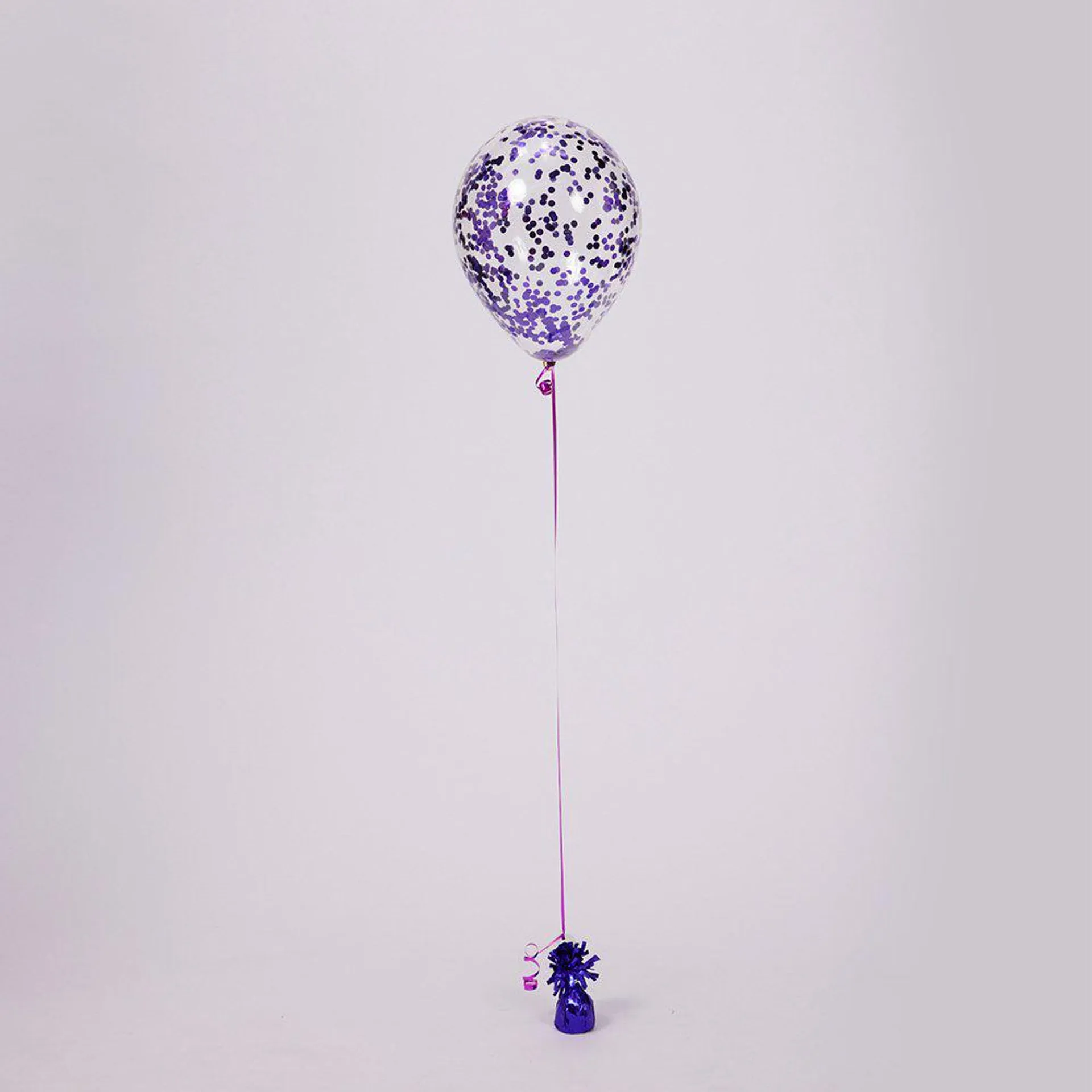 Confetti Balloon 28cm with Helium Ea