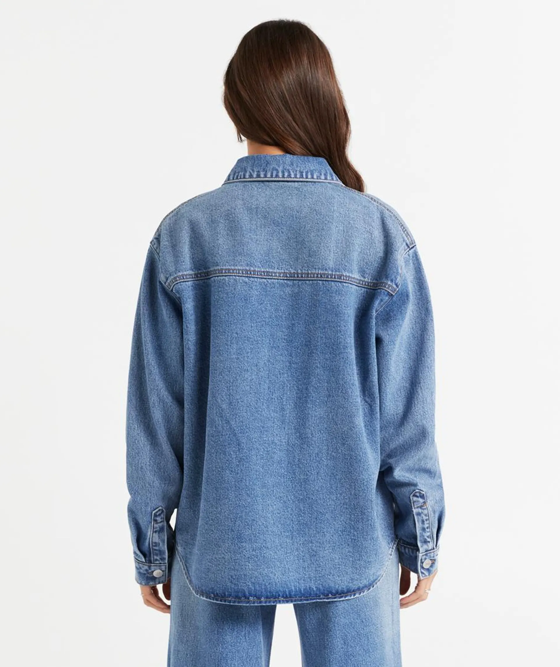 OLLIE DENIM SHACKET