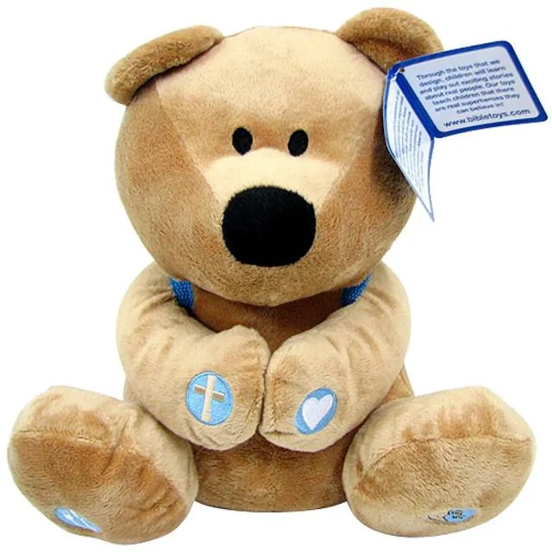 Plush Prayer Bear (Batteries Need Replacing With Australian Aa) (Tales Of Glory Toys Series)