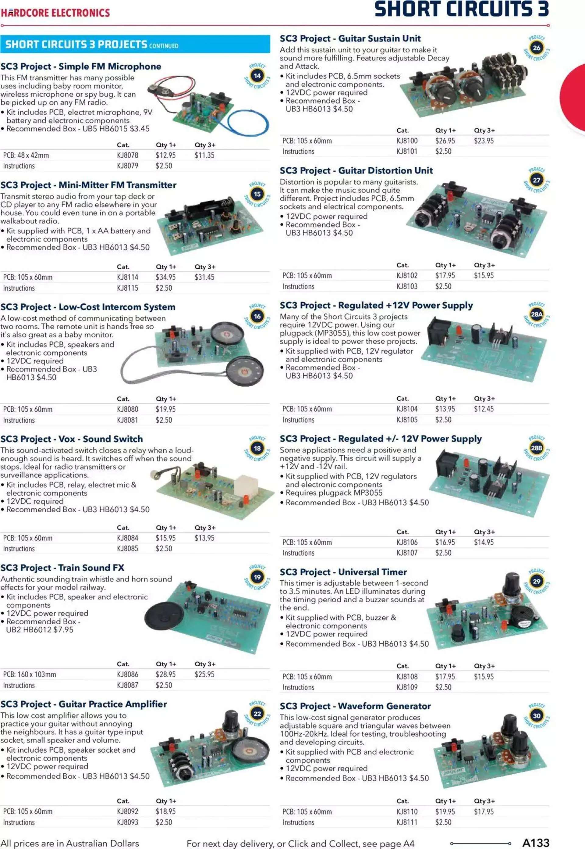 Jaycar Engineering And Scientific Catalogue Back - Catalogue valid from 27 October to 31 January 2024 - page 133