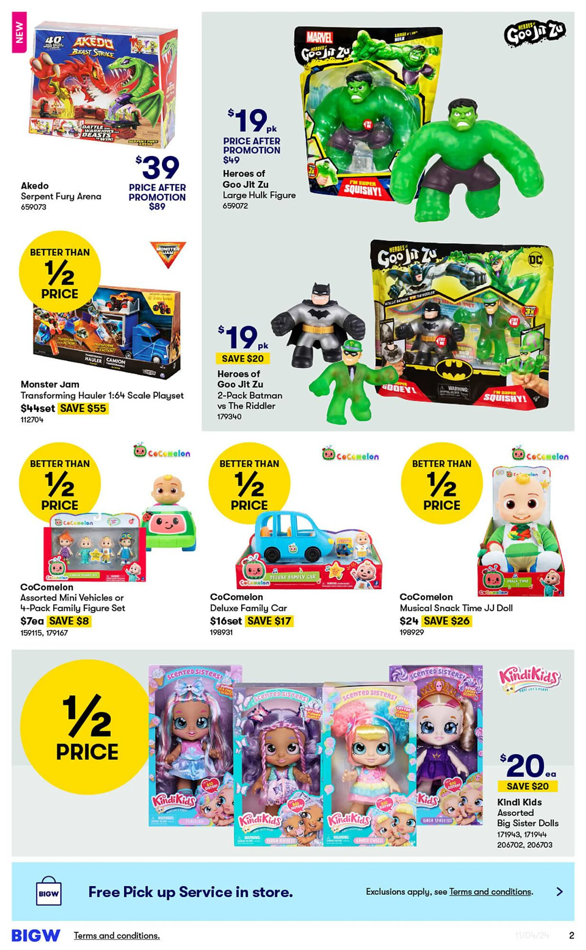 BIG W catalogue - Catalogue valid from 11 April to 24 April 2024 - page 2