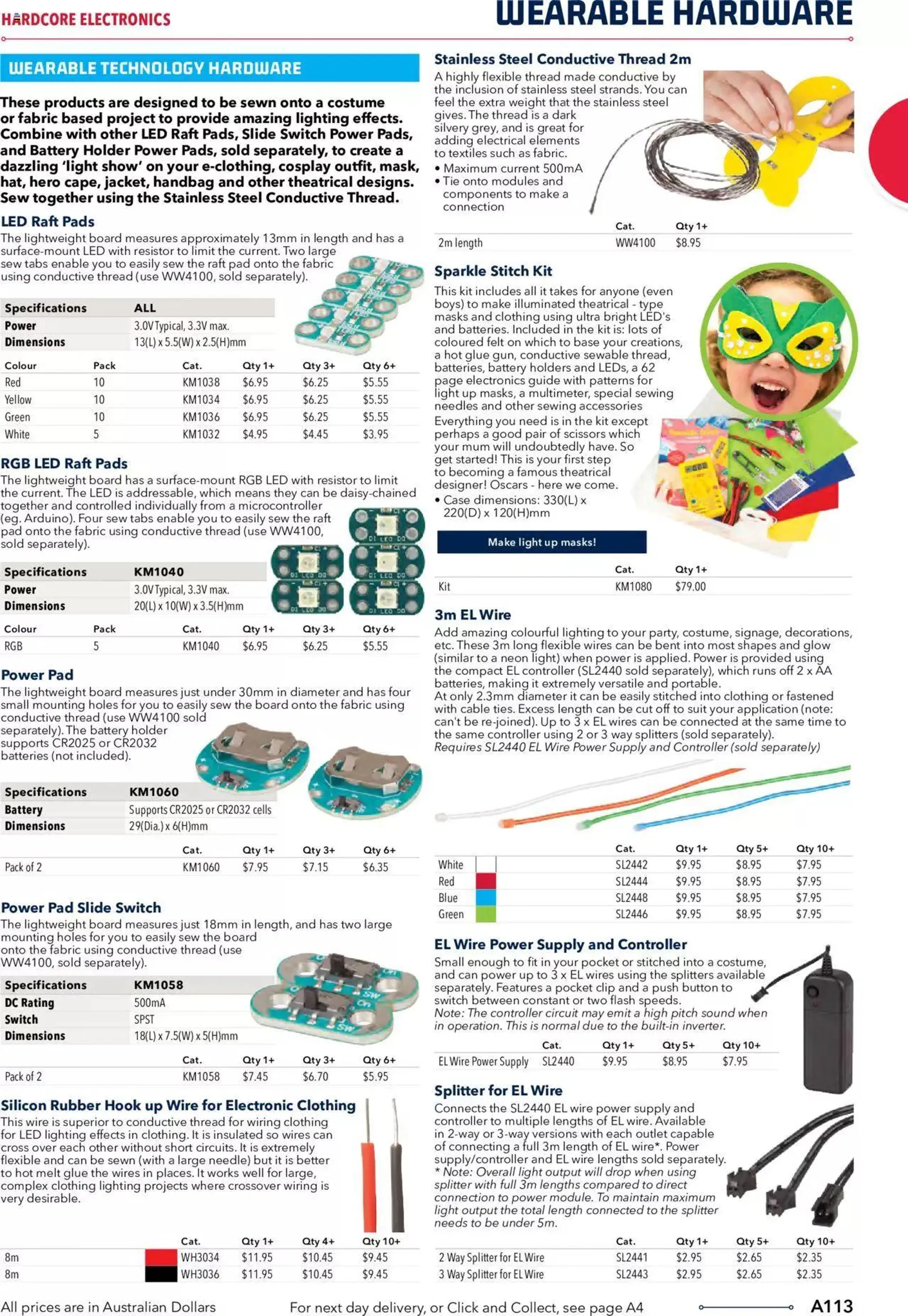 Jaycar Engineering And Scientific Catalogue Back - Catalogue valid from 27 October to 31 January 2024 - page 113