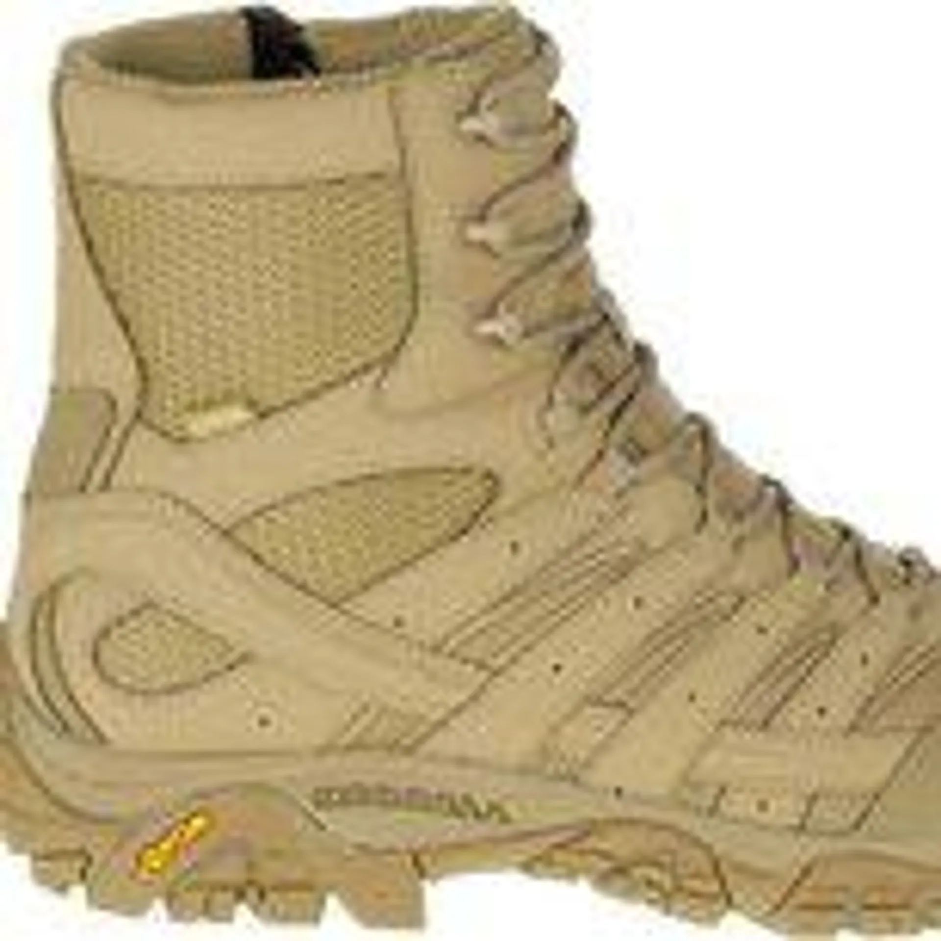 MERR Men’s MOAB 2 8 INCH TACTICAL WATERPROOF BOOT