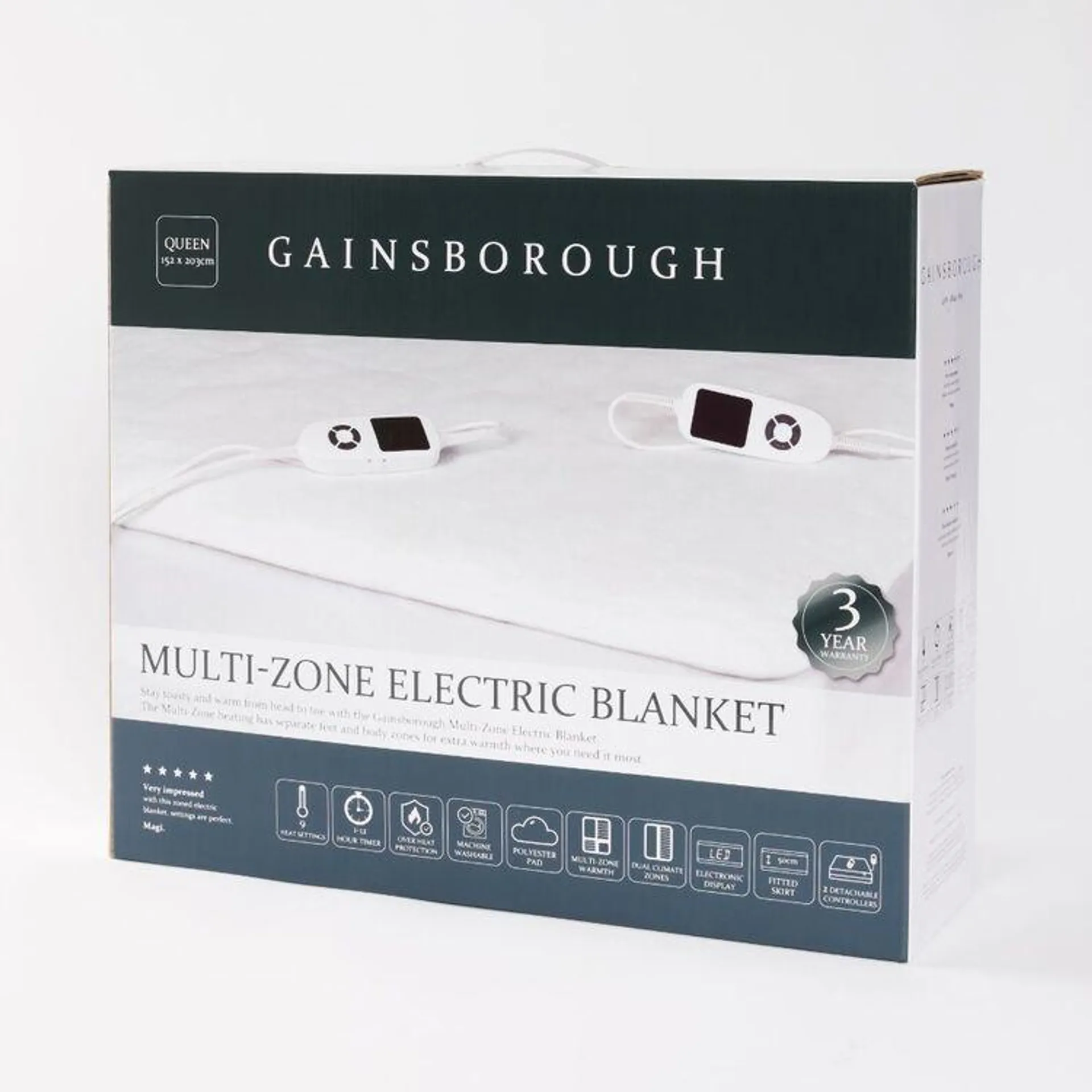 Gainsborough Multi-Zone Electric Blanket
