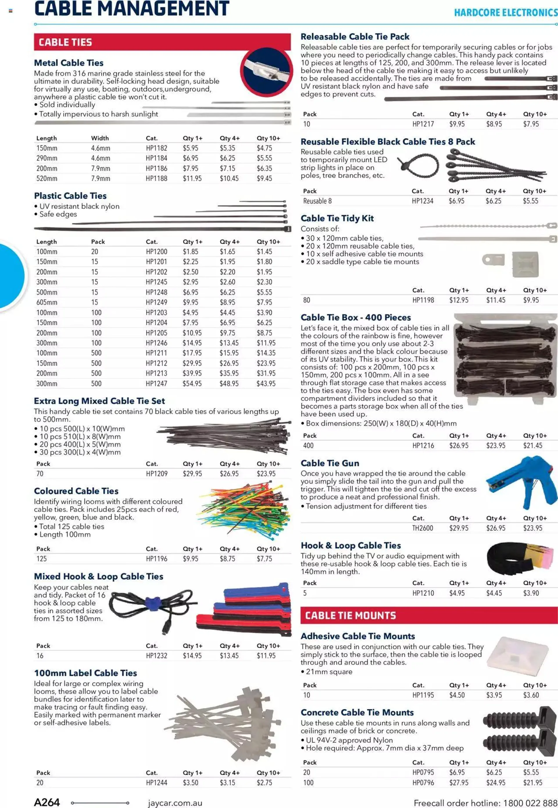 Jaycar Catalogue 2021/22 Engineering And Scientific Catalogue Back - 263