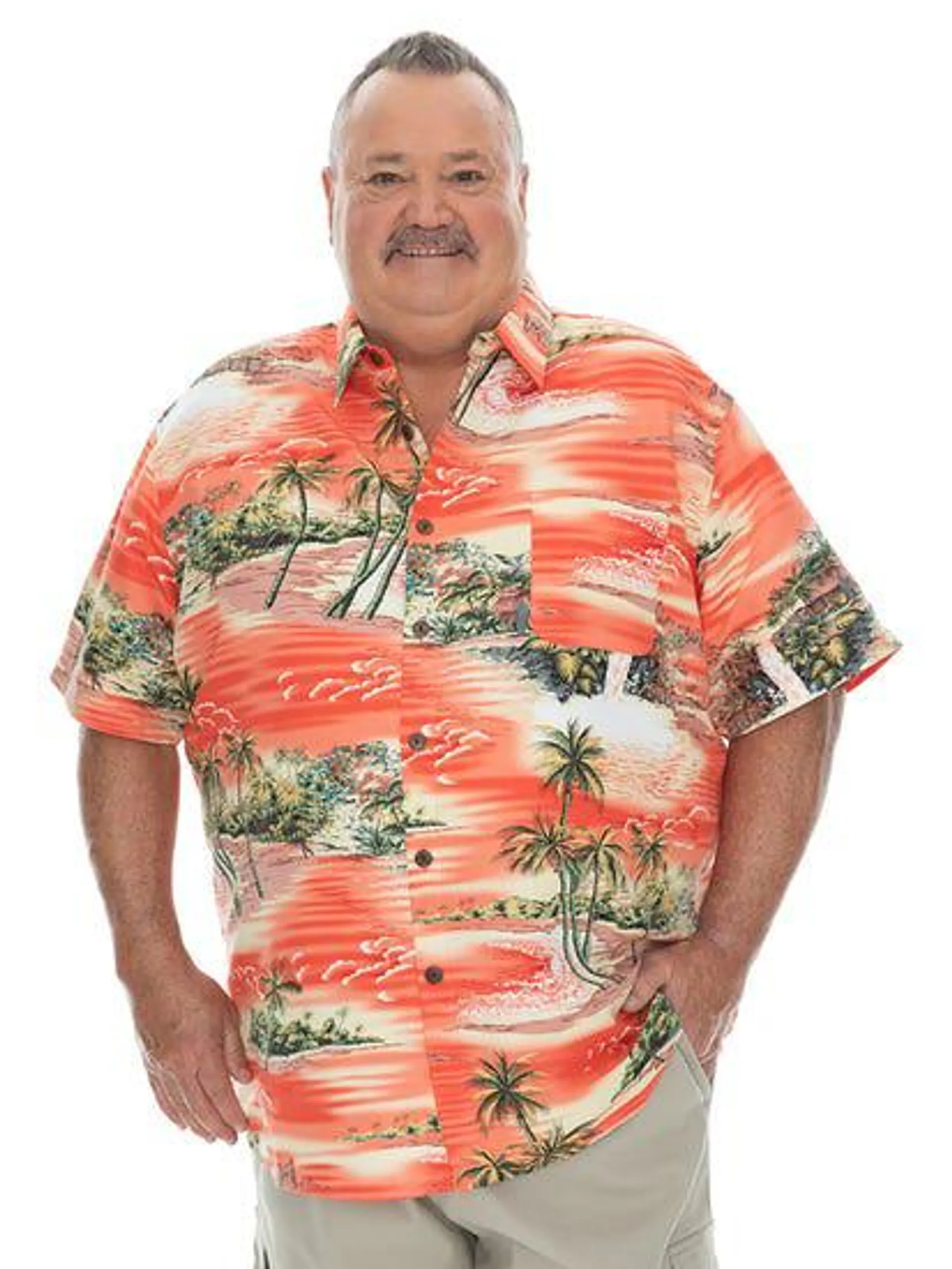 DBK Hawaiian Shirt Sunrise Print
