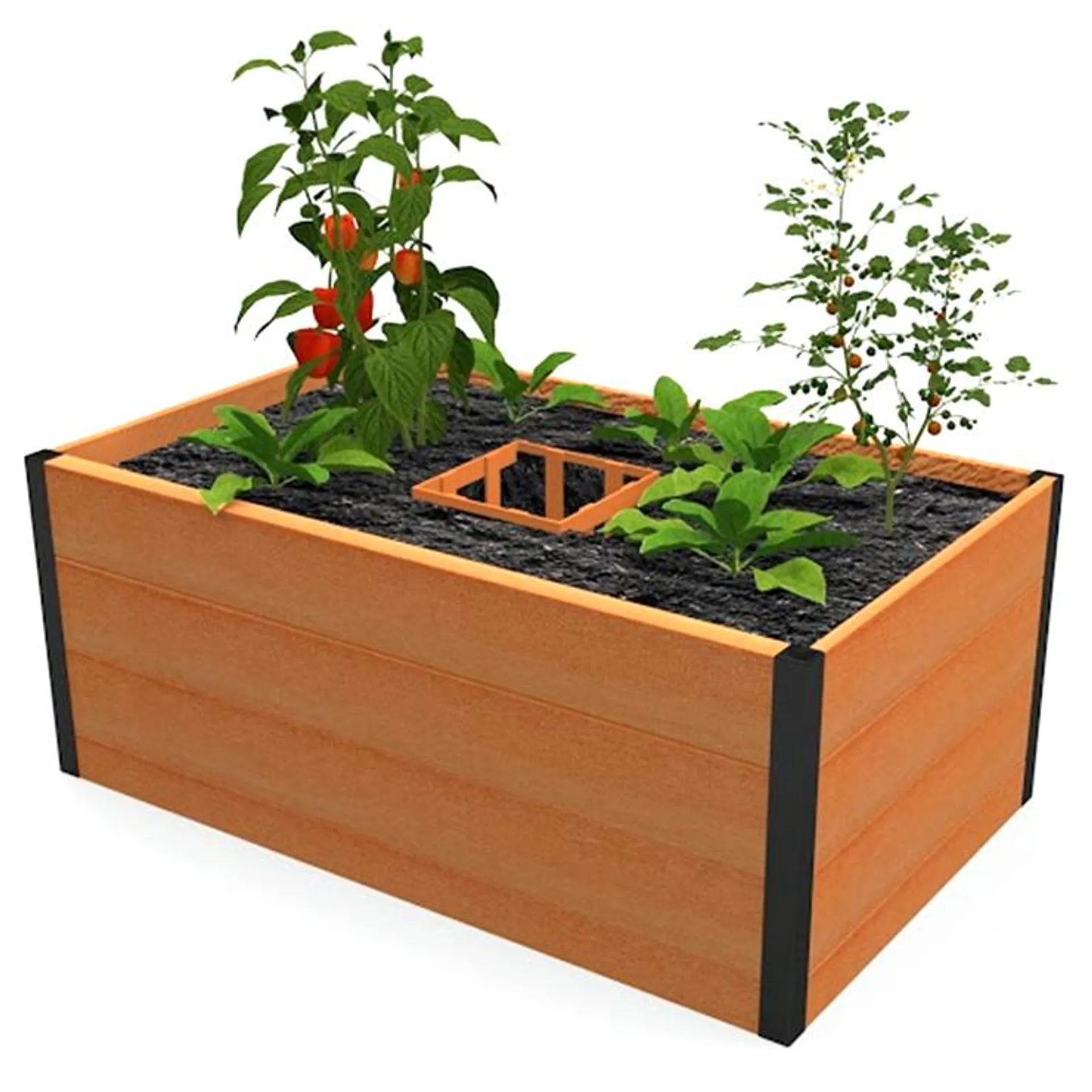 Vita Urban Keyhole Composting Garden Bed 91.4 x 152.4cm