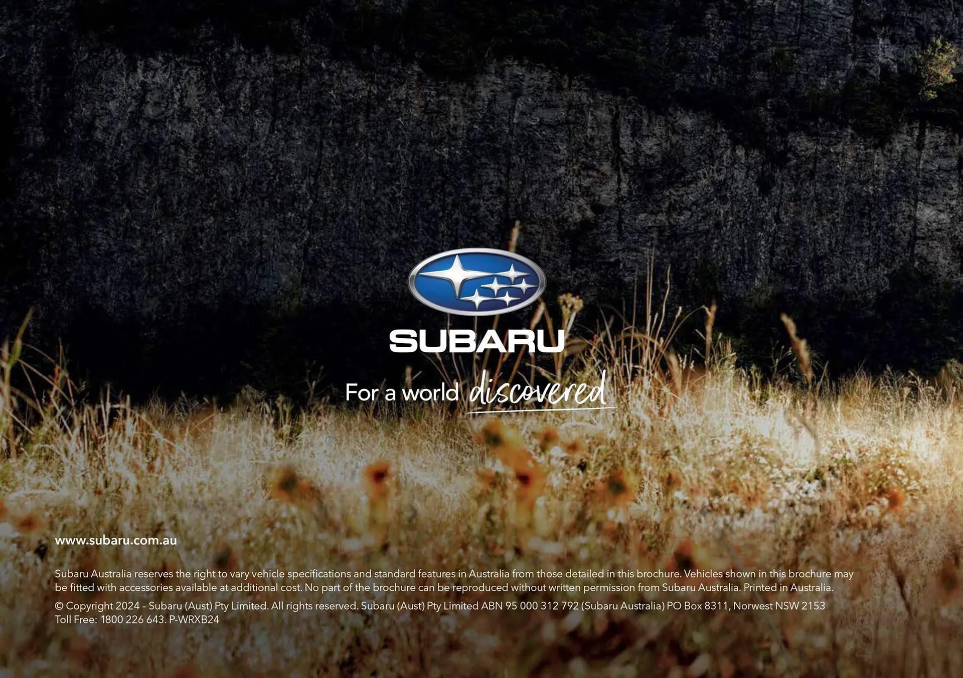 Subaru catalogue - Catalogue valid from 4 April to 31 December 2024 - page 58