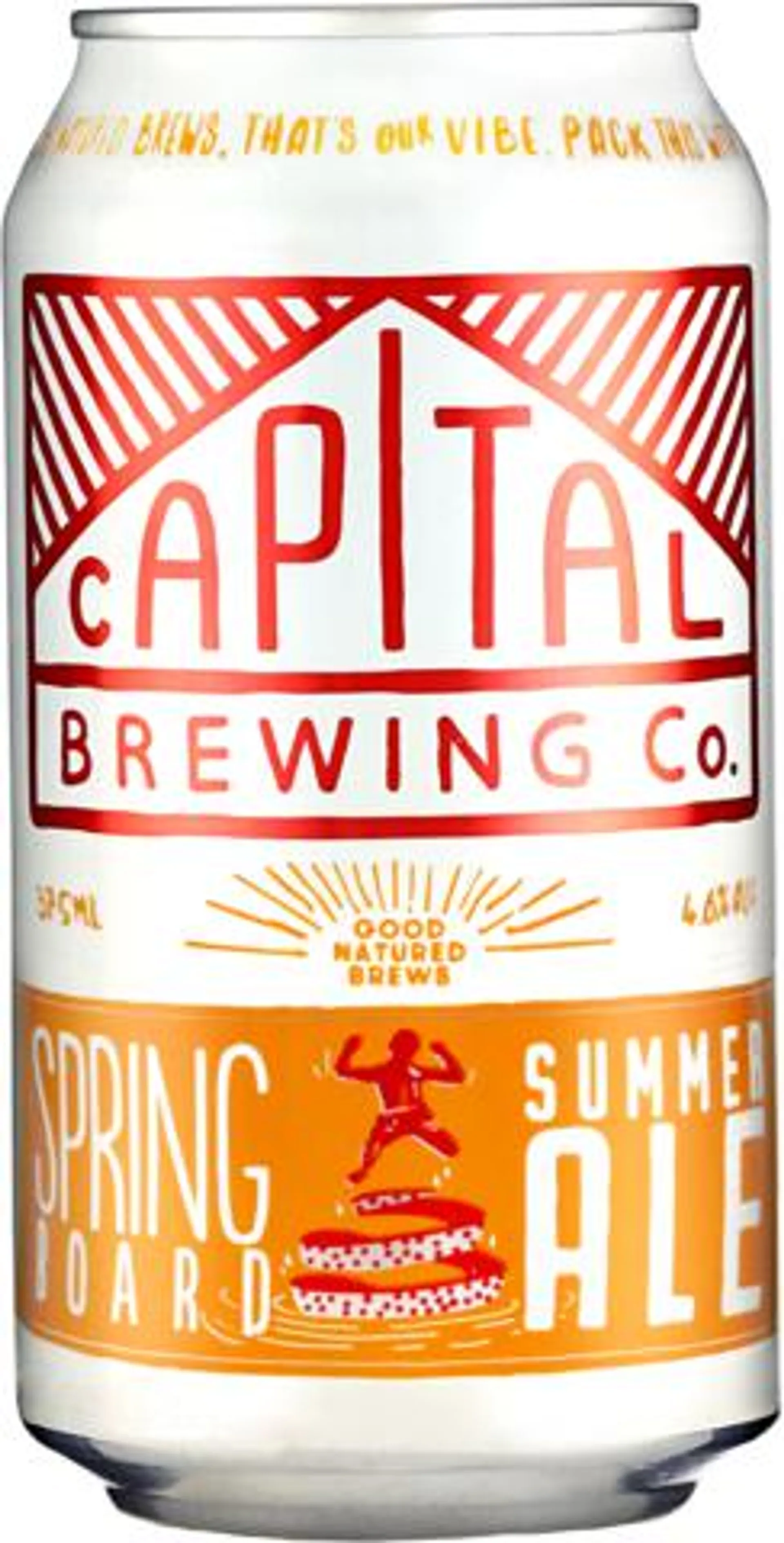 Capital Springboard Ale Can 24X375ML