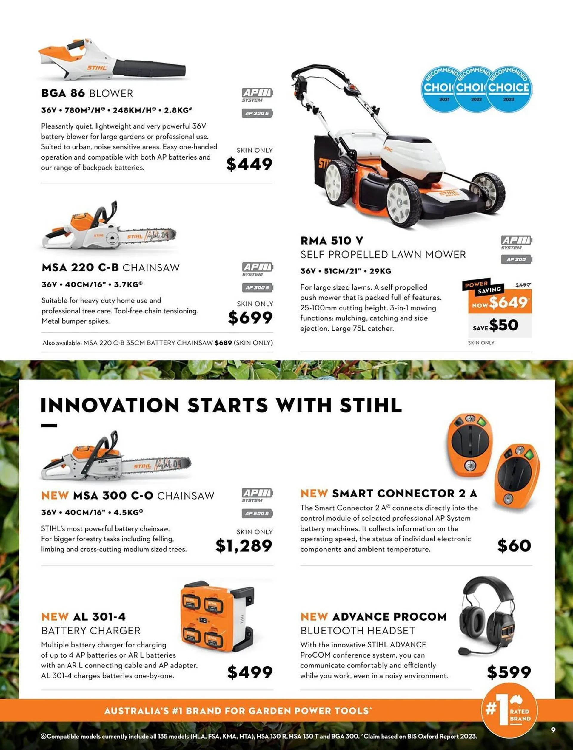 STIHL catalogue - Catalogue valid from 3 January to 29 February 2024 - page 9