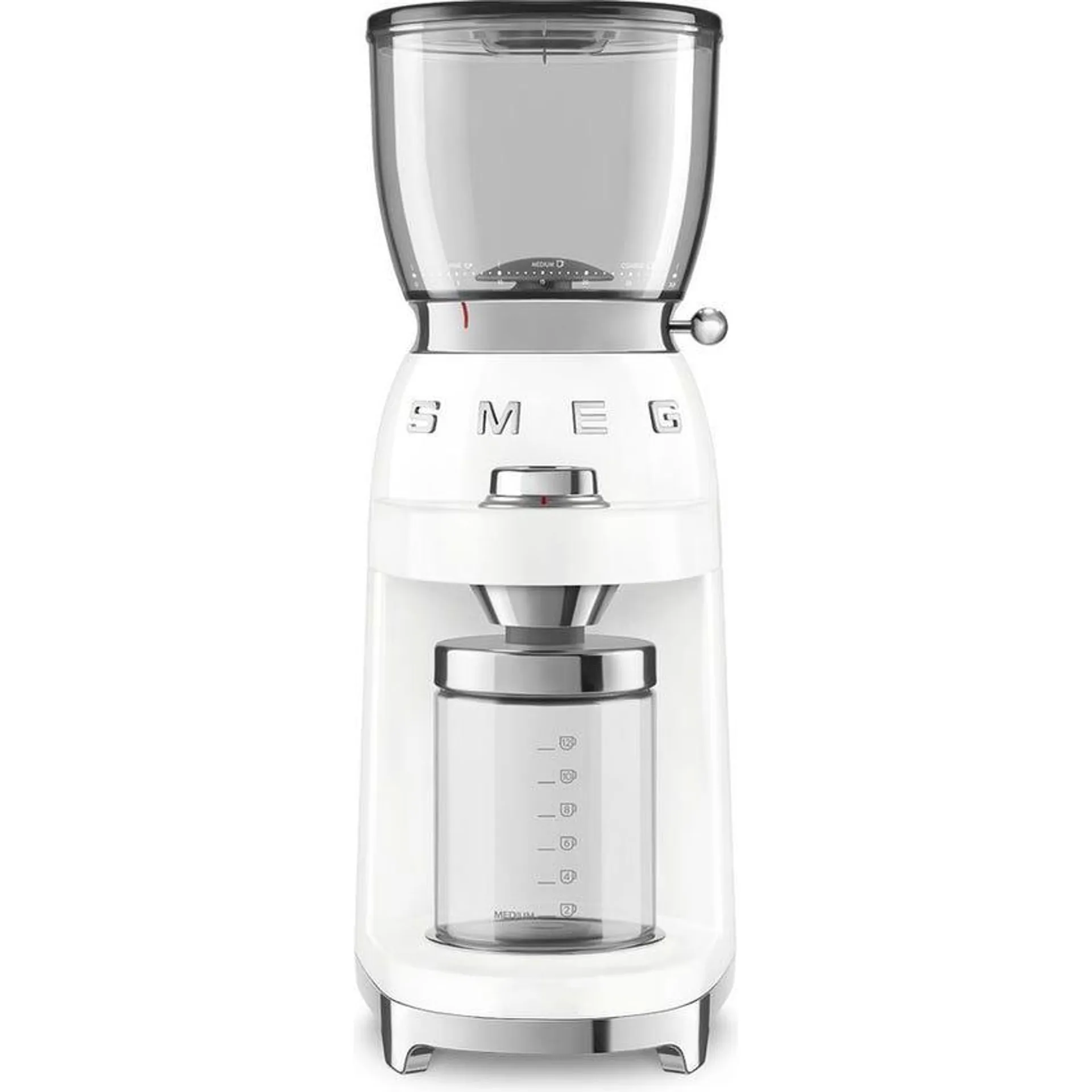 Smeg CGF01WHAU White Coffee Grinder